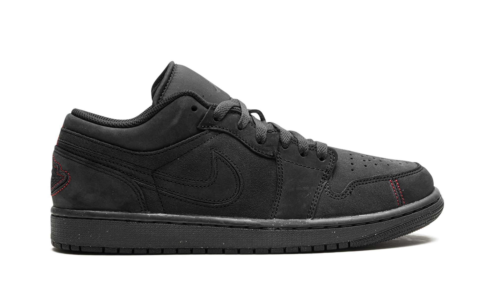 Air Jordan 1 Low Se Craft "dark Smoke Grey / Varsity Red" - 6