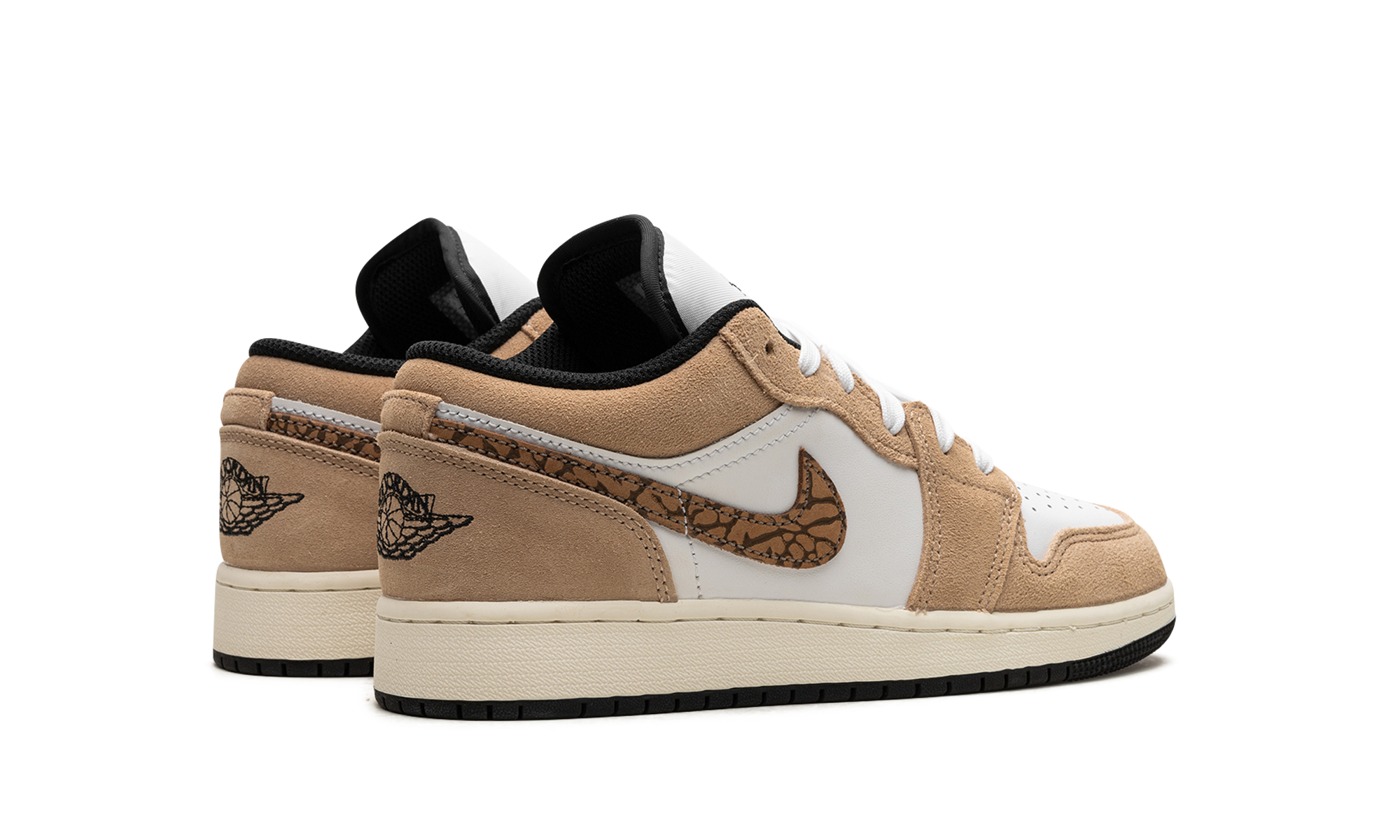 Air Jordan 1 Low Se Gs "brown Elephant" - 3