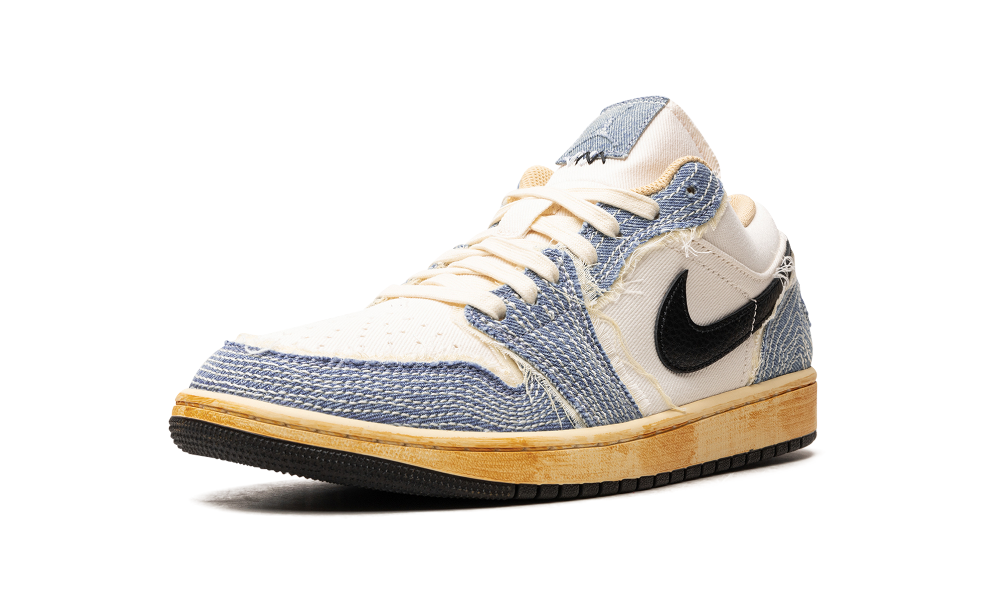 Air Jordan 1 Low Se "sashiko Denim" - 4