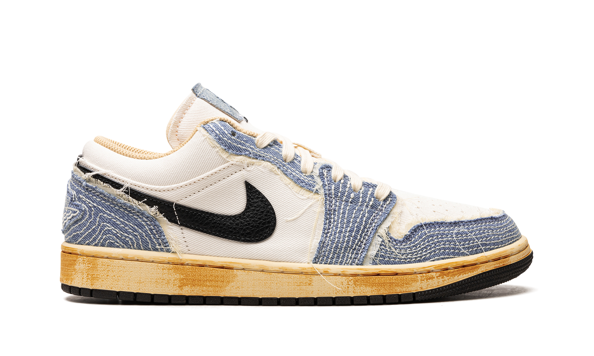 Air Jordan 1 Low Se "sashiko Denim" - 6