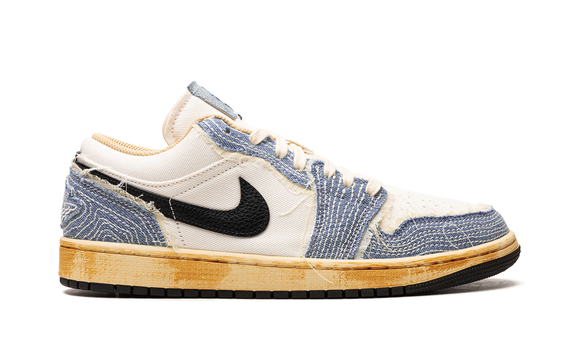 Air Jordan 1 Low Se "sashiko Denim" - 6