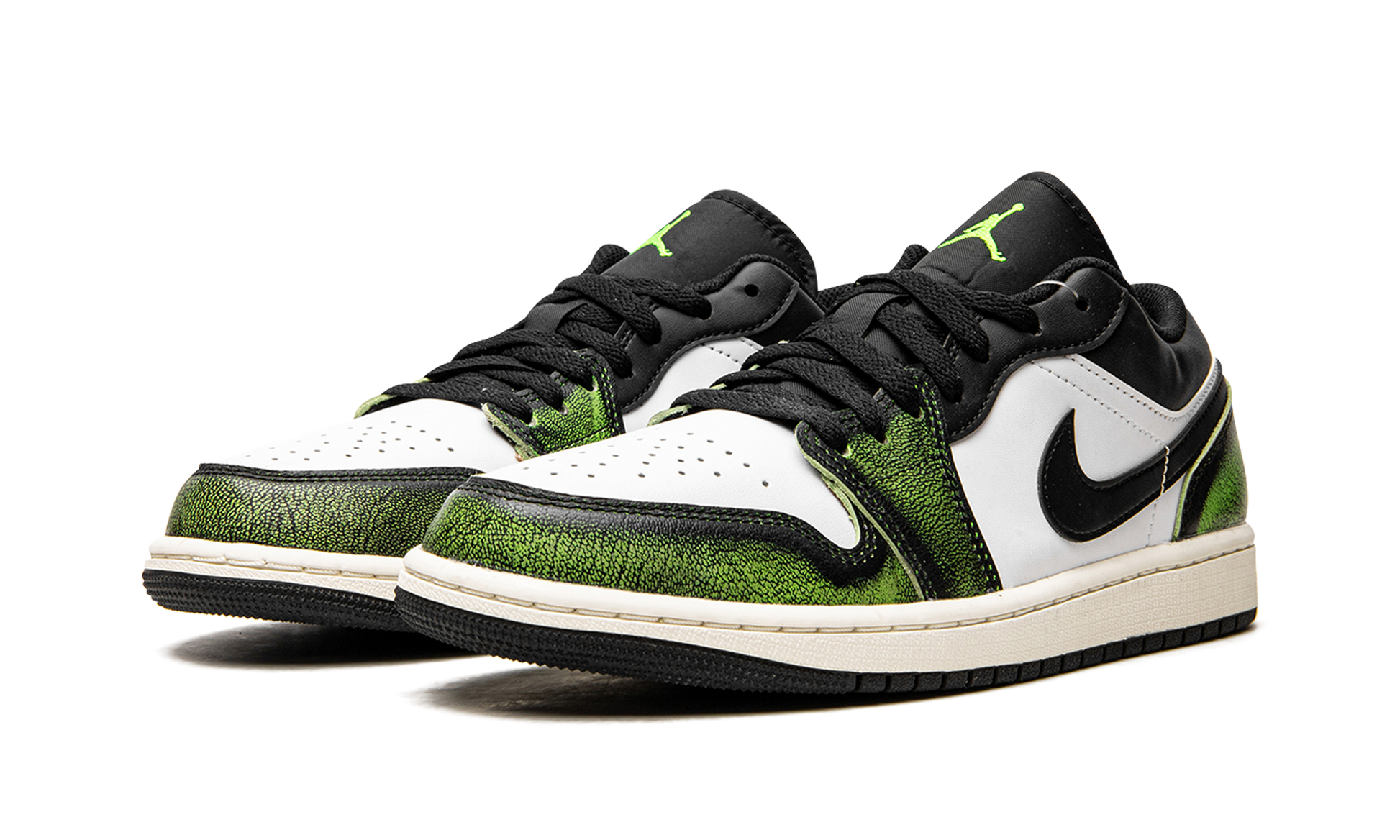 Air Jordan 1 Low Se "wear Away - Electric Green" - 2