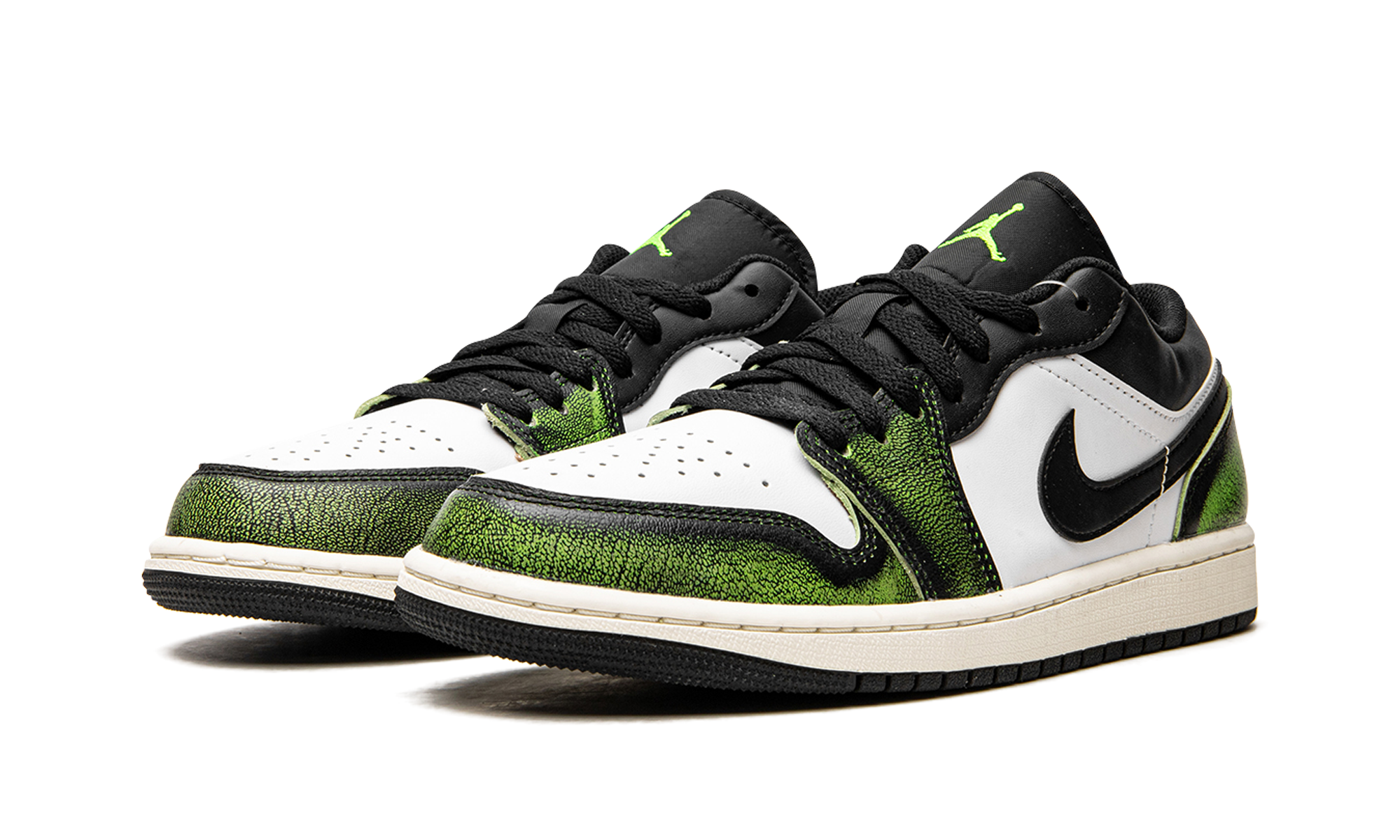 Air Jordan 1 Low Se "wear Away - Electric Green" - 2
