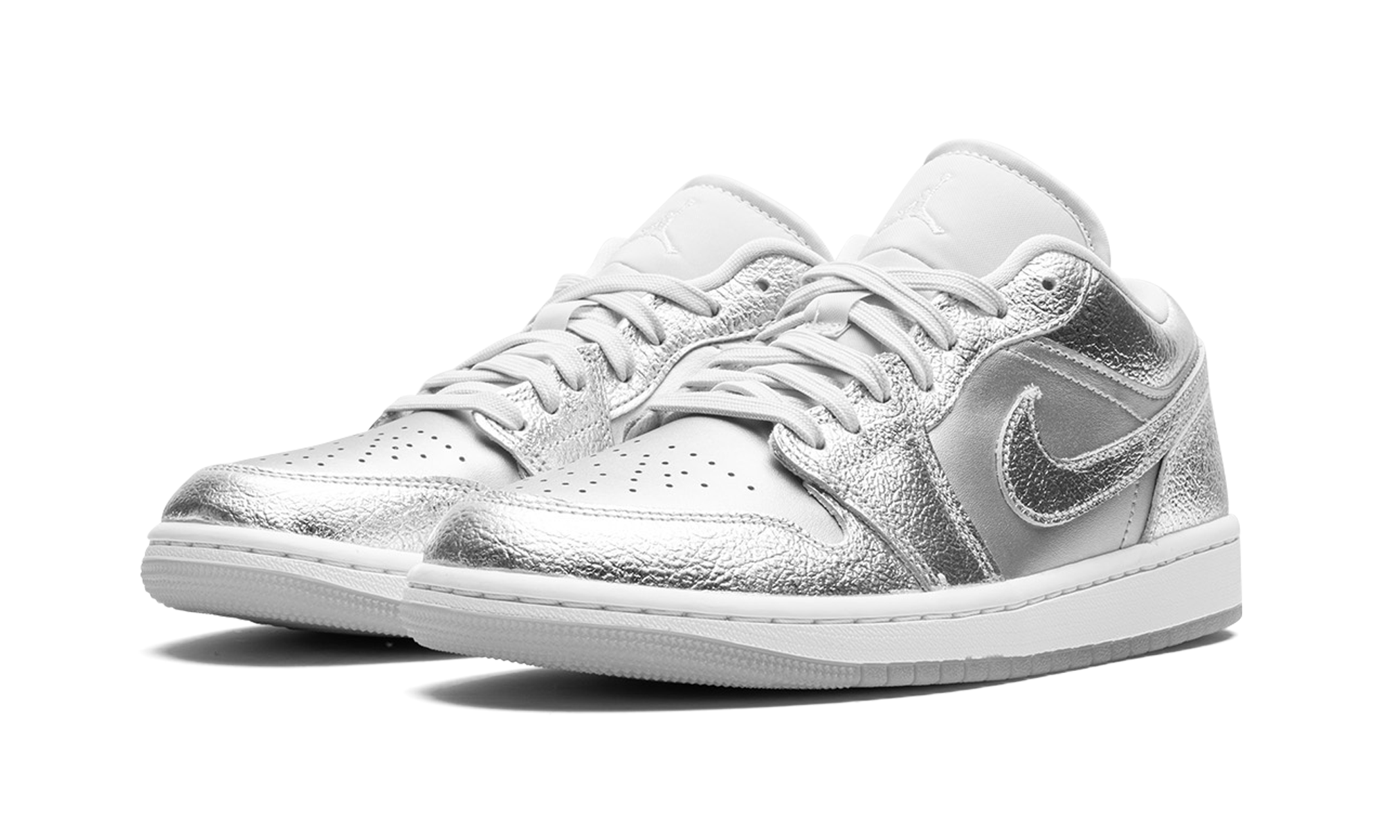 Air Jordan 1 Low Se Wmns "metallic Silver" - 2