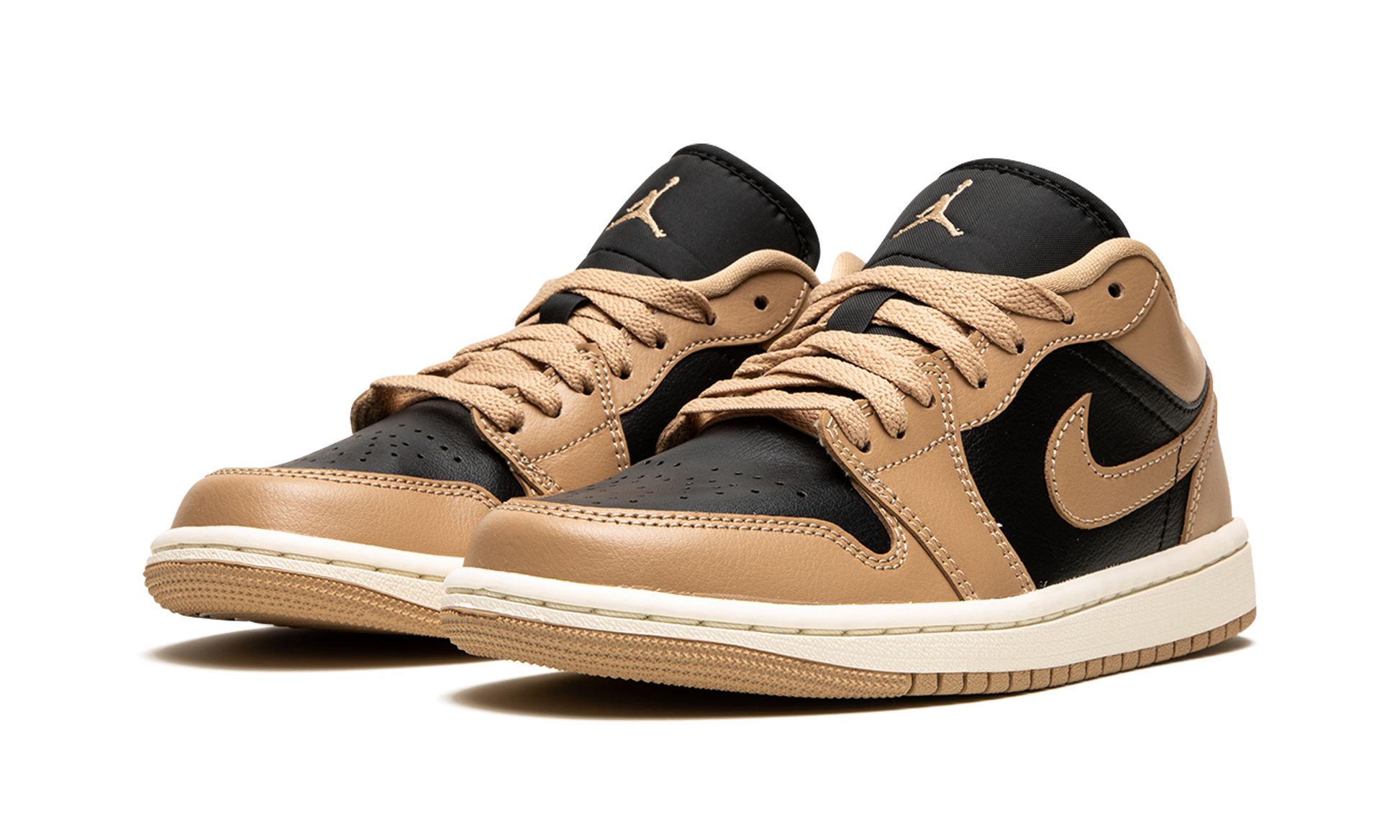 Air Jordan 1 Low Wmns "desert / Black" - 2