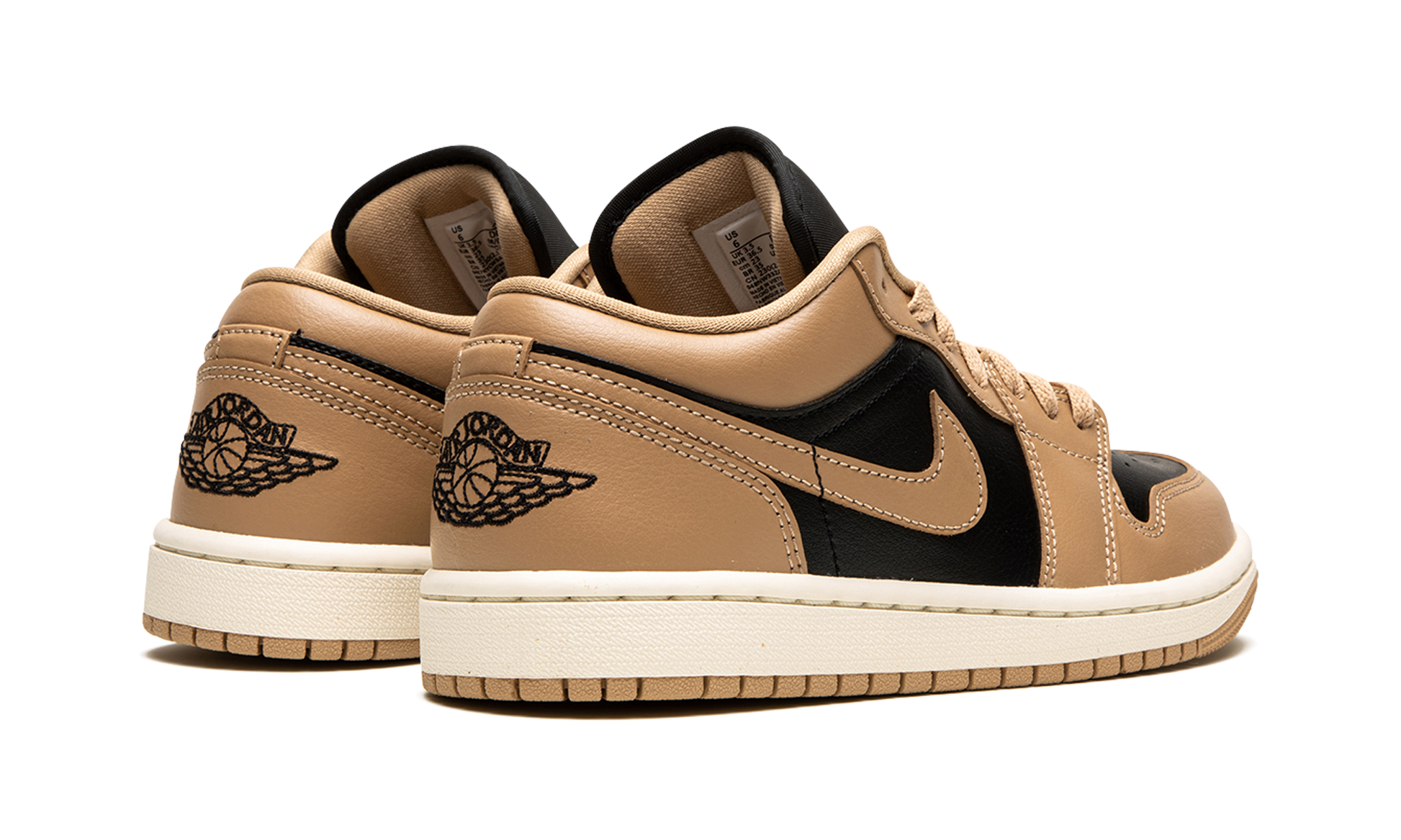 Air Jordan 1 Low Wmns "desert / Black" - 3