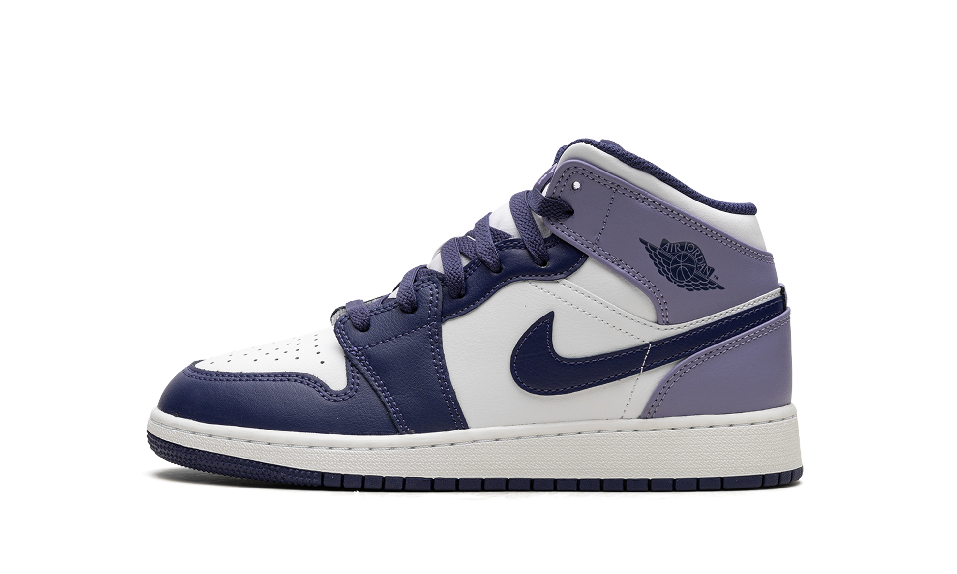 Air Jordan 1 Mid Gs "blueberry" - 1