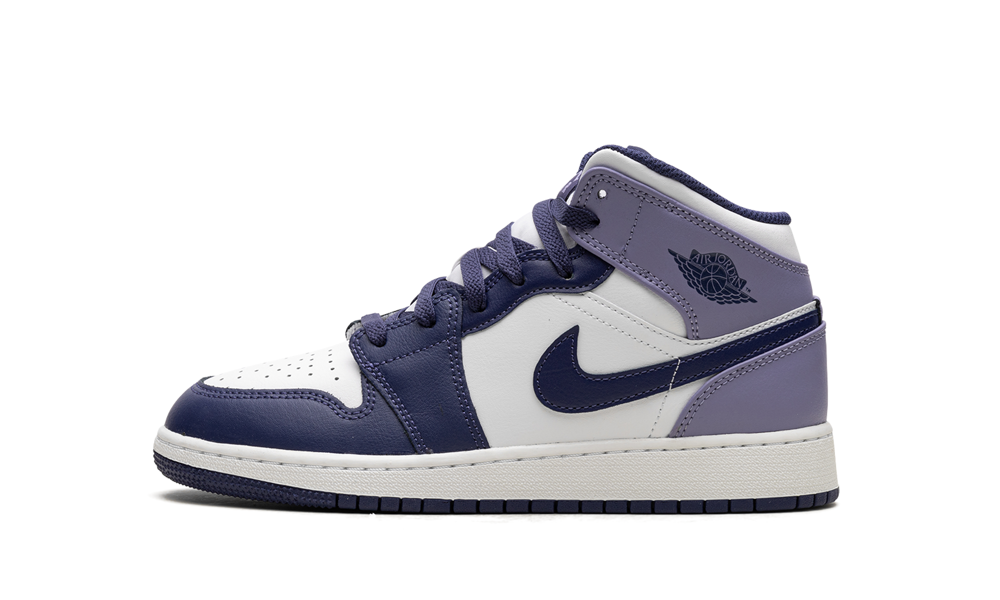Air Jordan 1 Mid Gs "blueberry" - 1