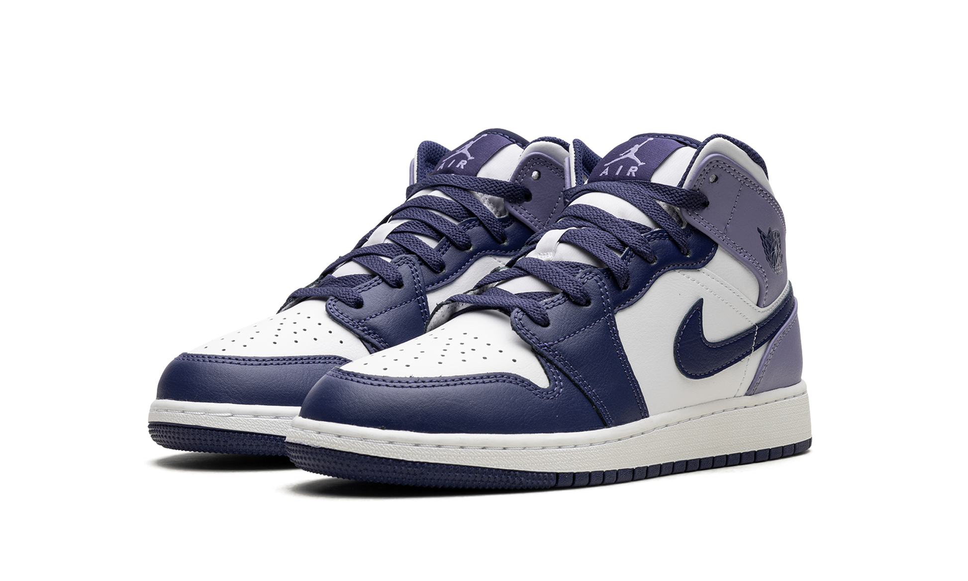 Air Jordan 1 Mid Gs "blueberry" - 2