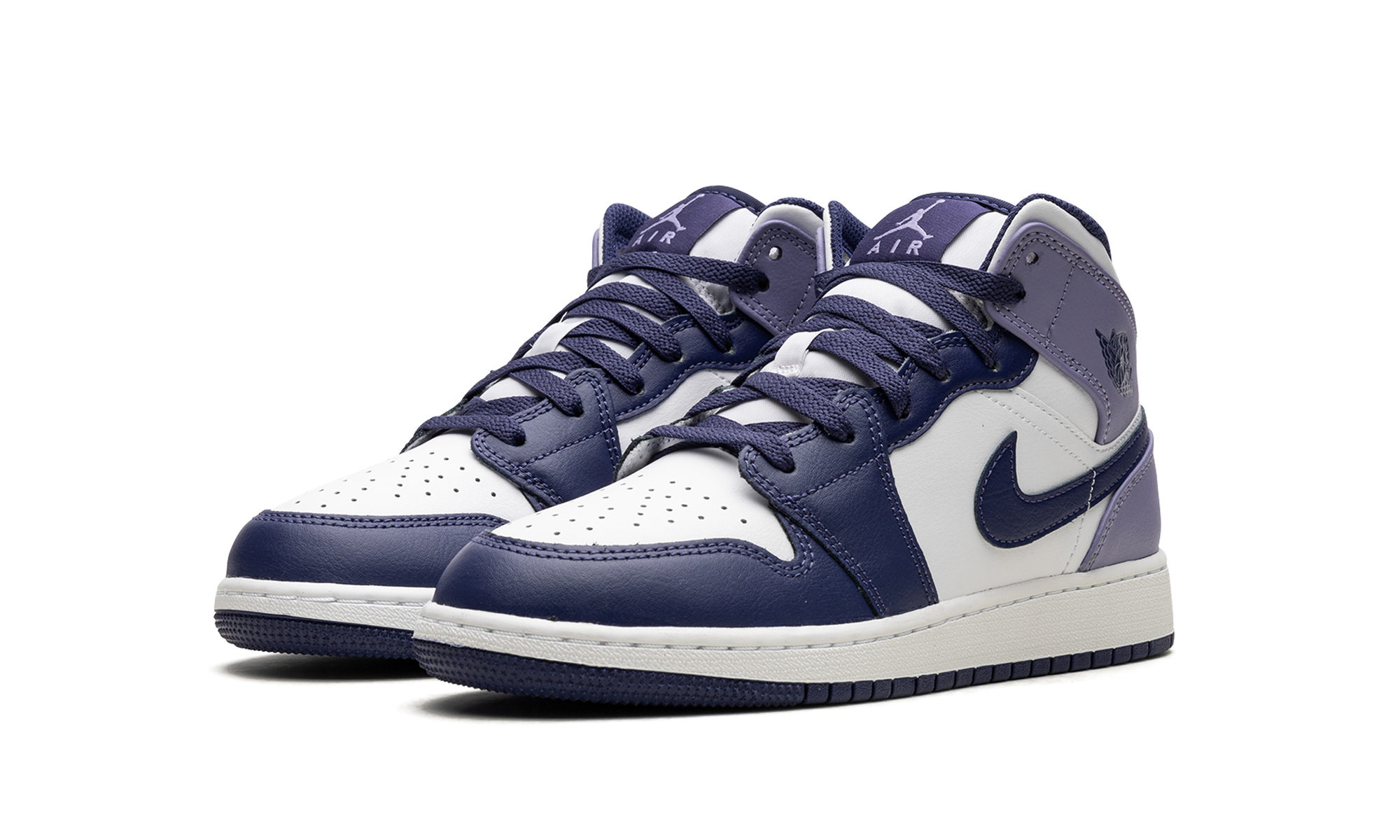 Air Jordan 1 Mid Gs "blueberry" - 2