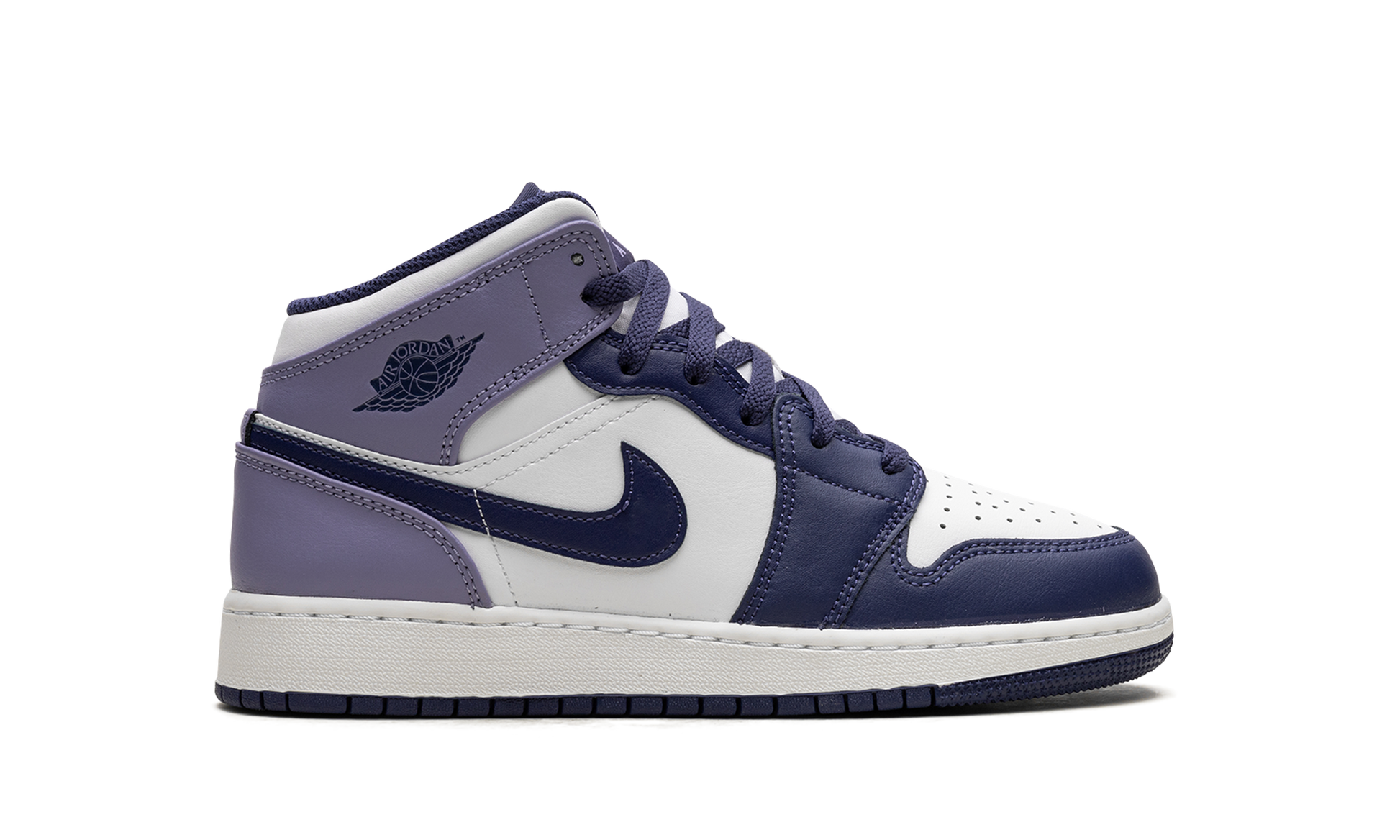 Air Jordan 1 Mid Gs "blueberry" - 6
