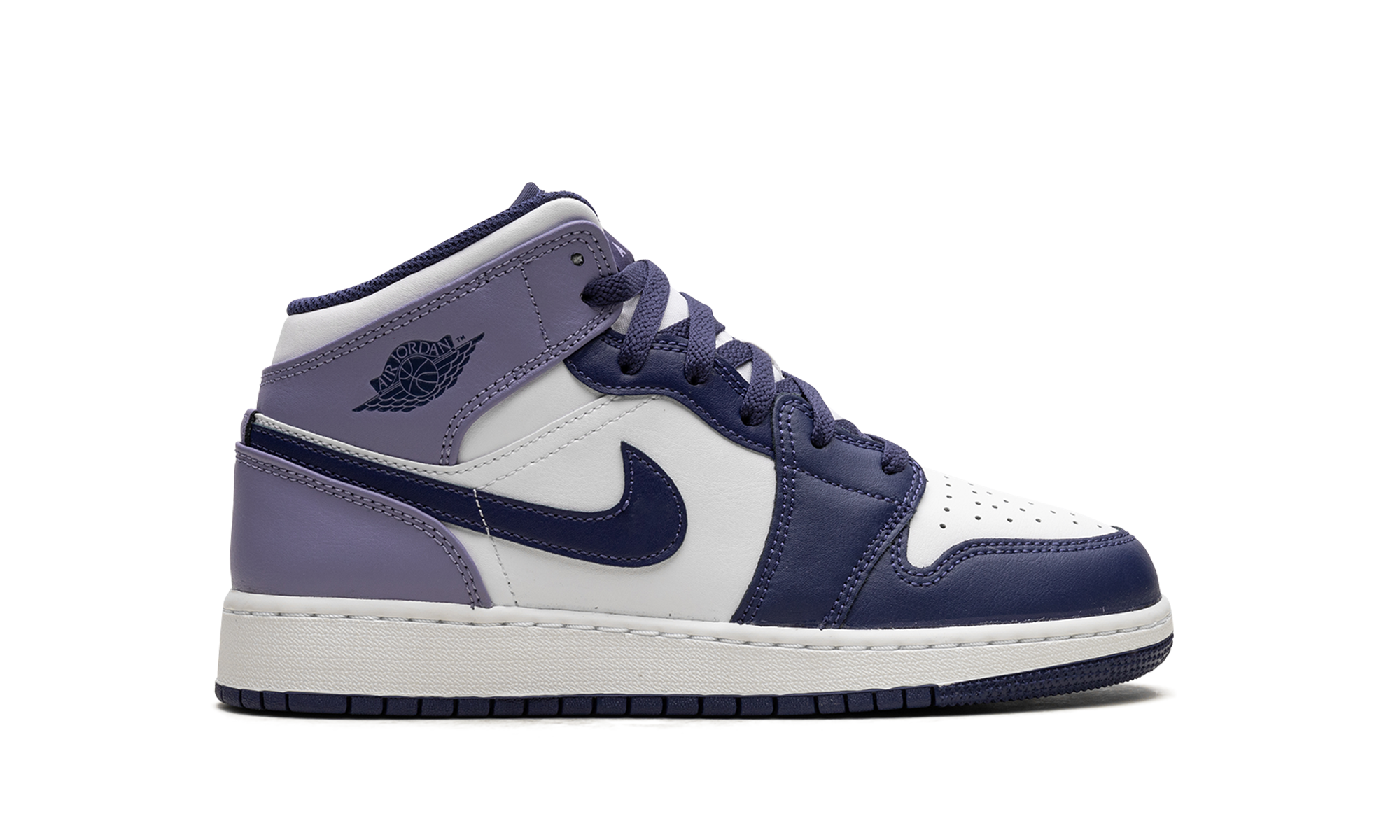 Air Jordan 1 Mid Gs "blueberry" - 6