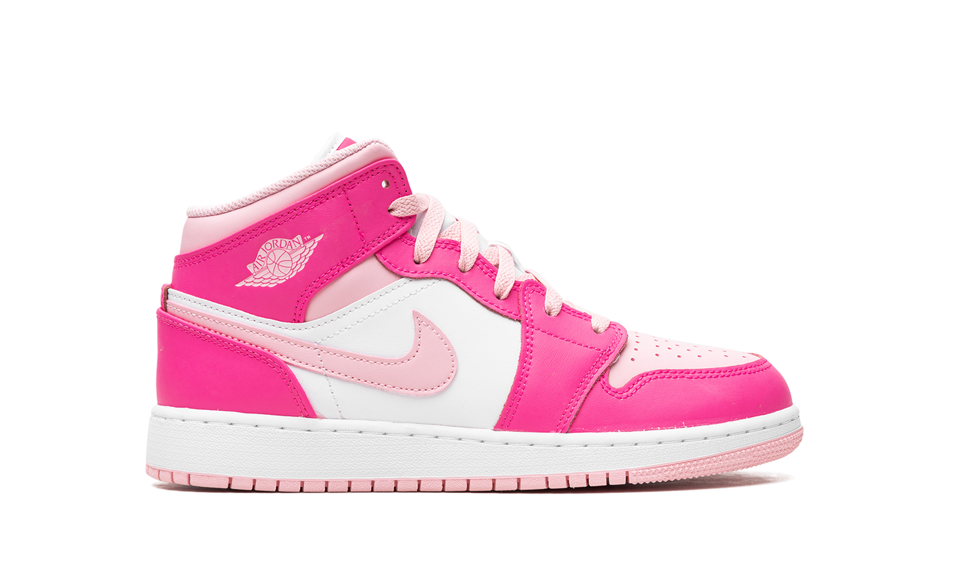 Air Jordan 1 Mid Gs "fierce Pink" - 6