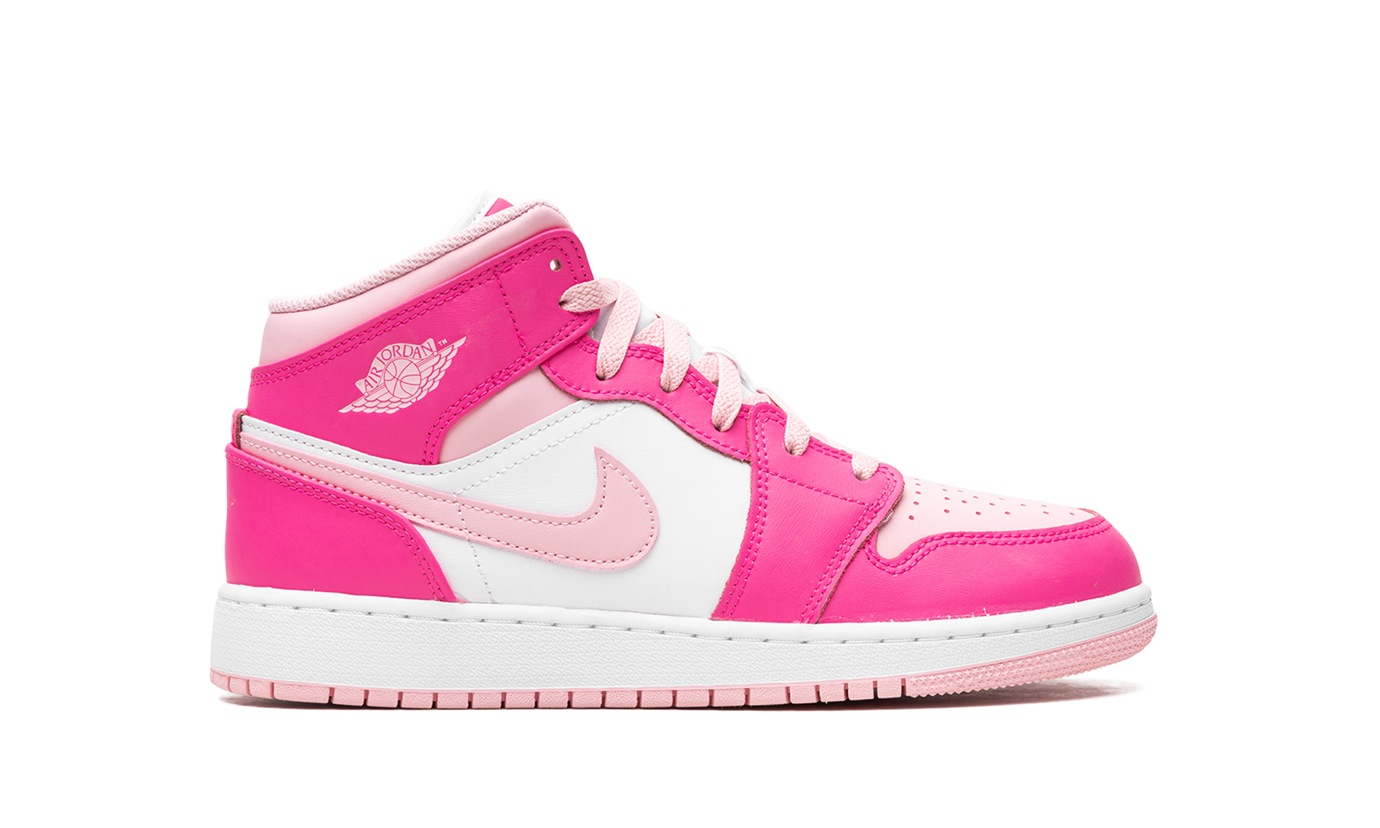 Air Jordan 1 Mid Gs "fierce Pink" - 6