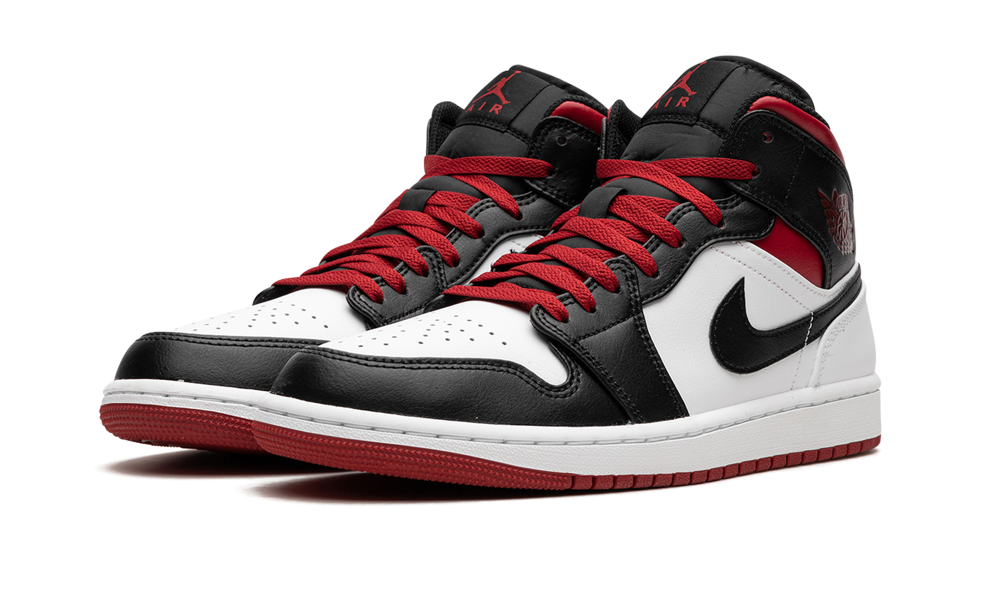 Air Jordan 1 Mid "gym Red Black Toe" - 2