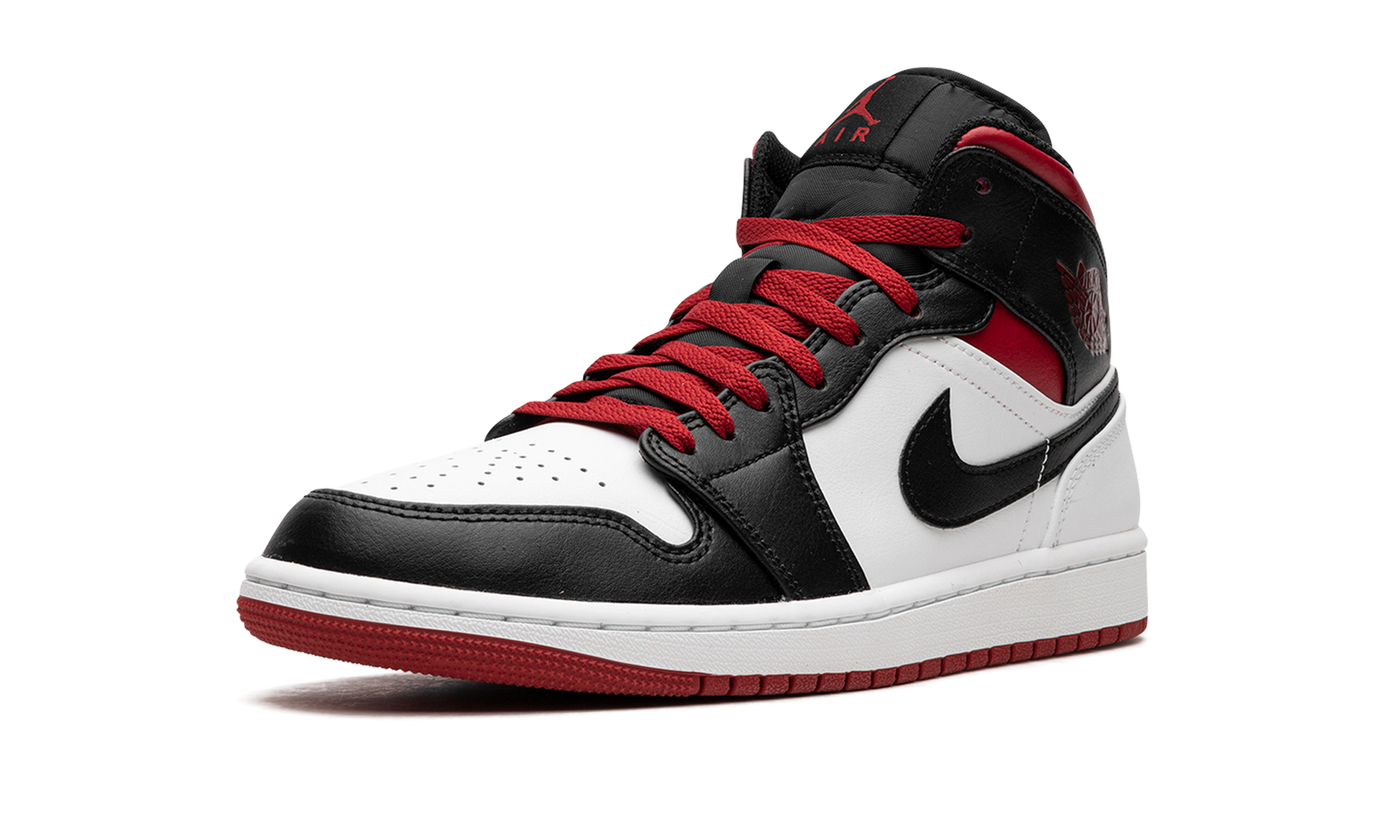 Air Jordan 1 Mid "gym Red Black Toe" - 4