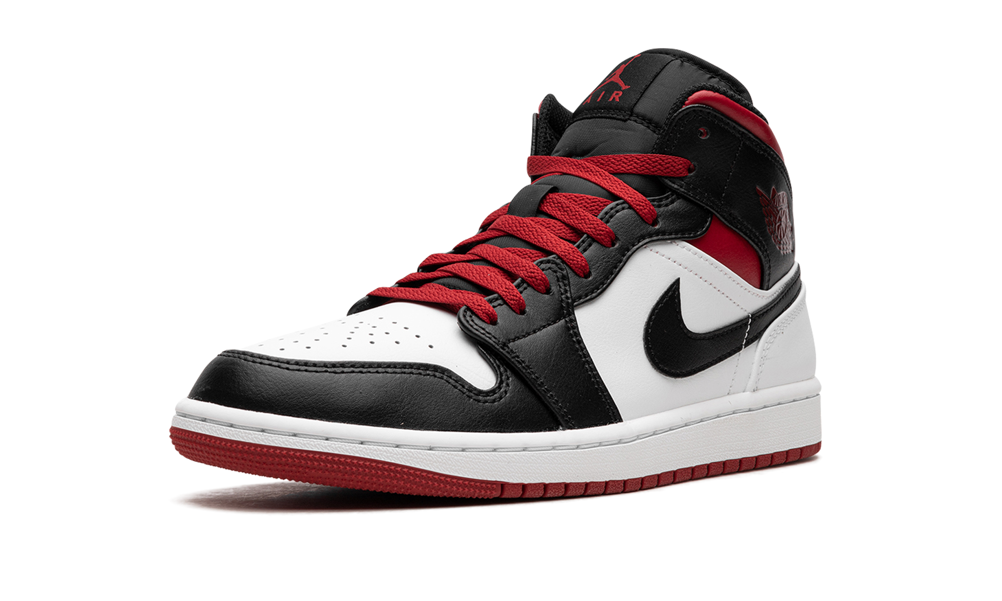 Air Jordan 1 Mid "gym Red Black Toe" - 4