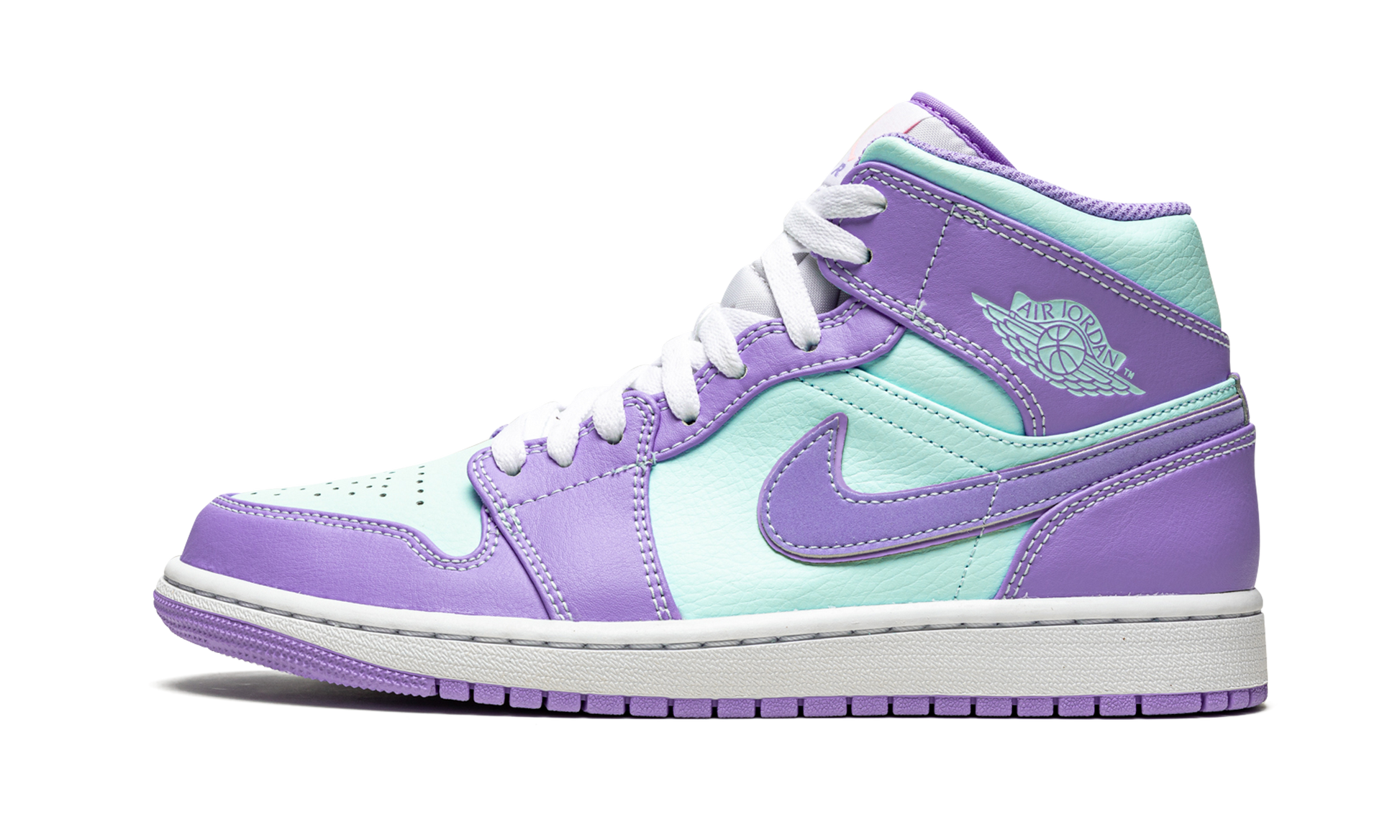 Air Jordan 1 Mid "purple Pulse / Glacier Blue" - 1