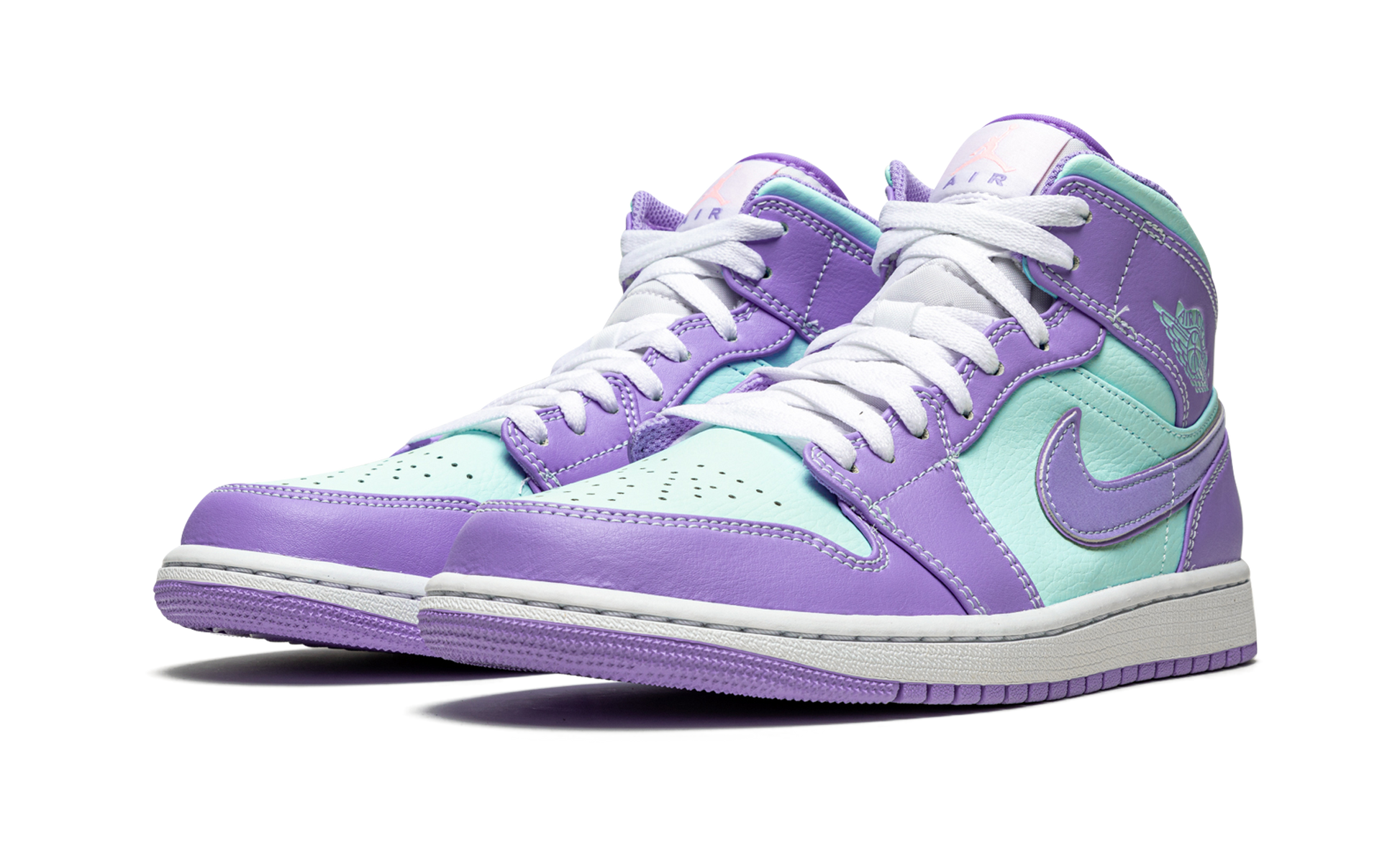 Air Jordan 1 Mid "purple Pulse / Glacier Blue" - 2