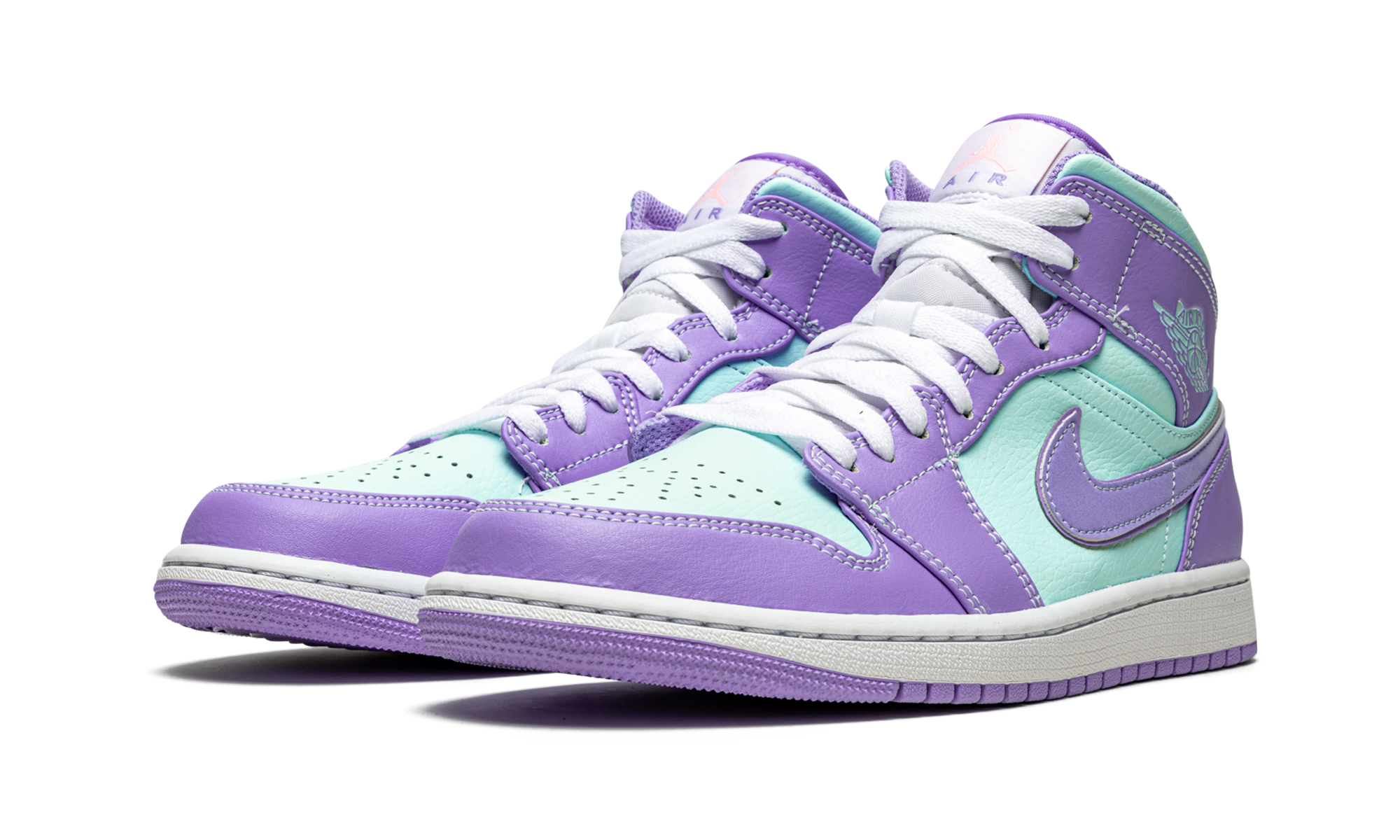Air Jordan 1 Mid "purple Pulse / Glacier Blue" - 2