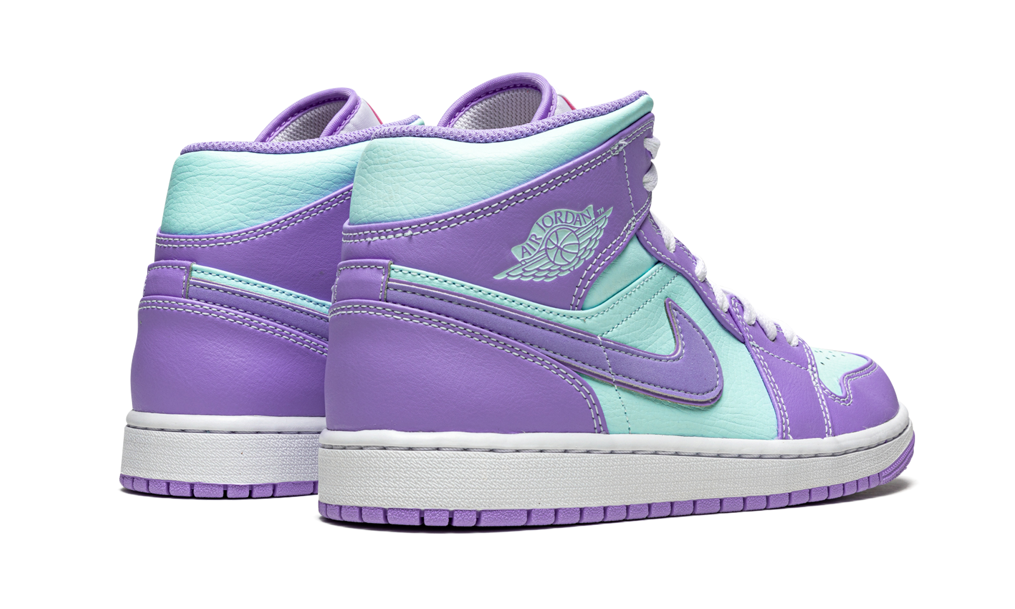 Air Jordan 1 Mid "purple Pulse / Glacier Blue" - 3