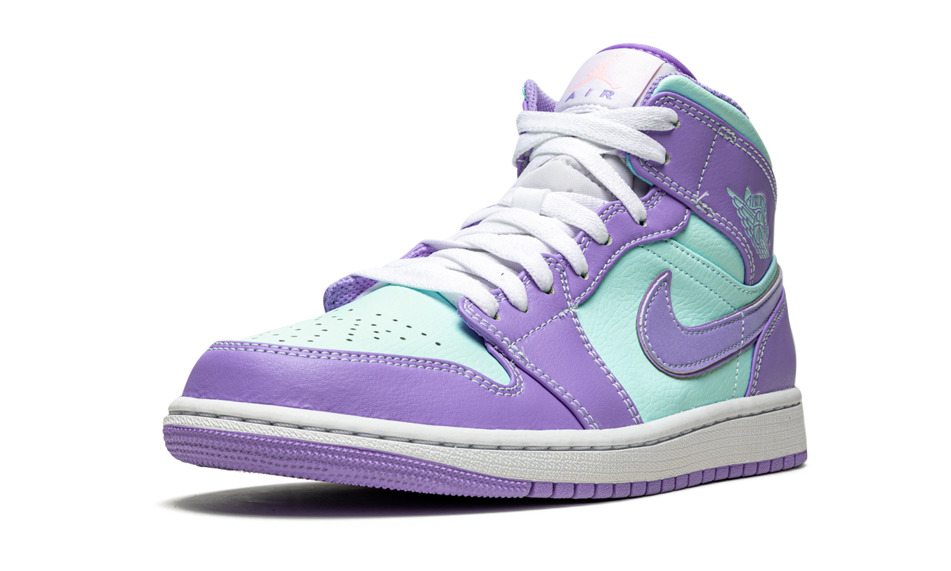 Air Jordan 1 Mid "purple Pulse / Glacier Blue" - 4