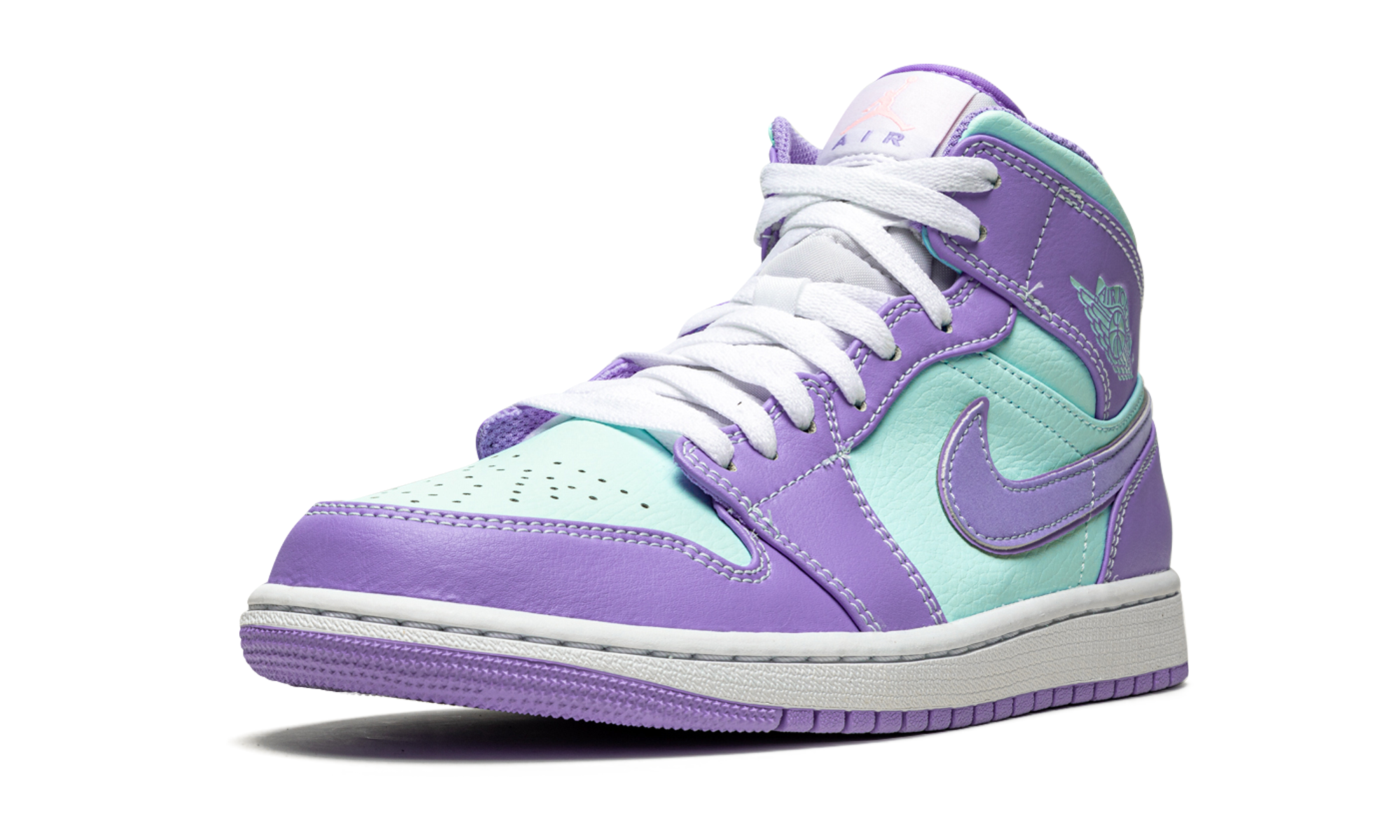 Air Jordan 1 Mid "purple Pulse / Glacier Blue" - 4