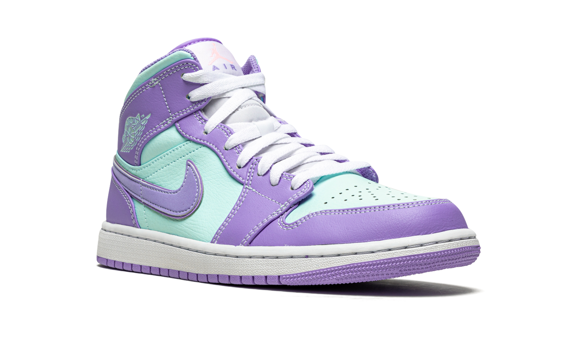 Air Jordan 1 Mid "purple Pulse / Glacier Blue" - 7