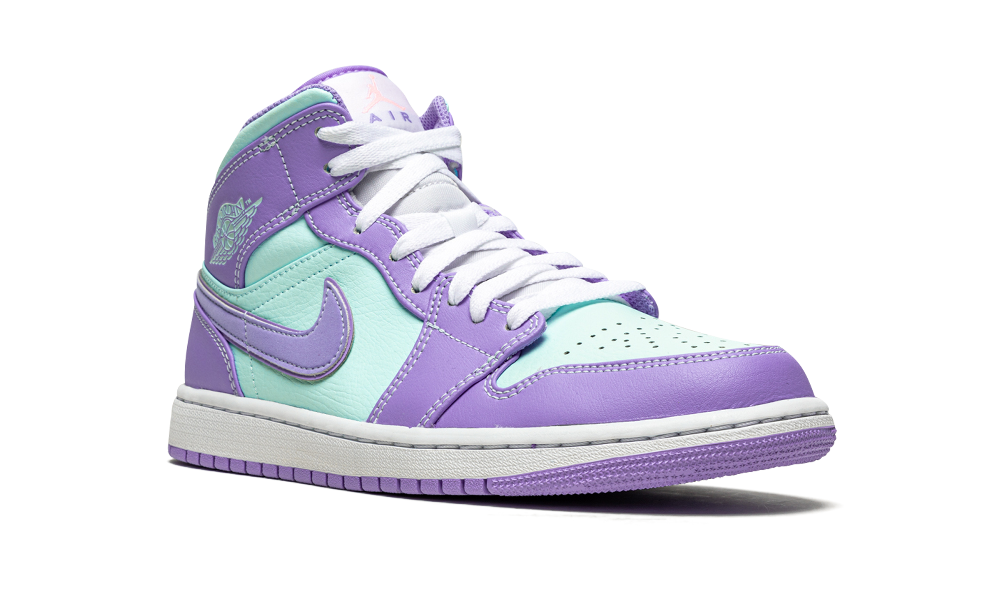Air Jordan 1 Mid "purple Pulse / Glacier Blue" - 7