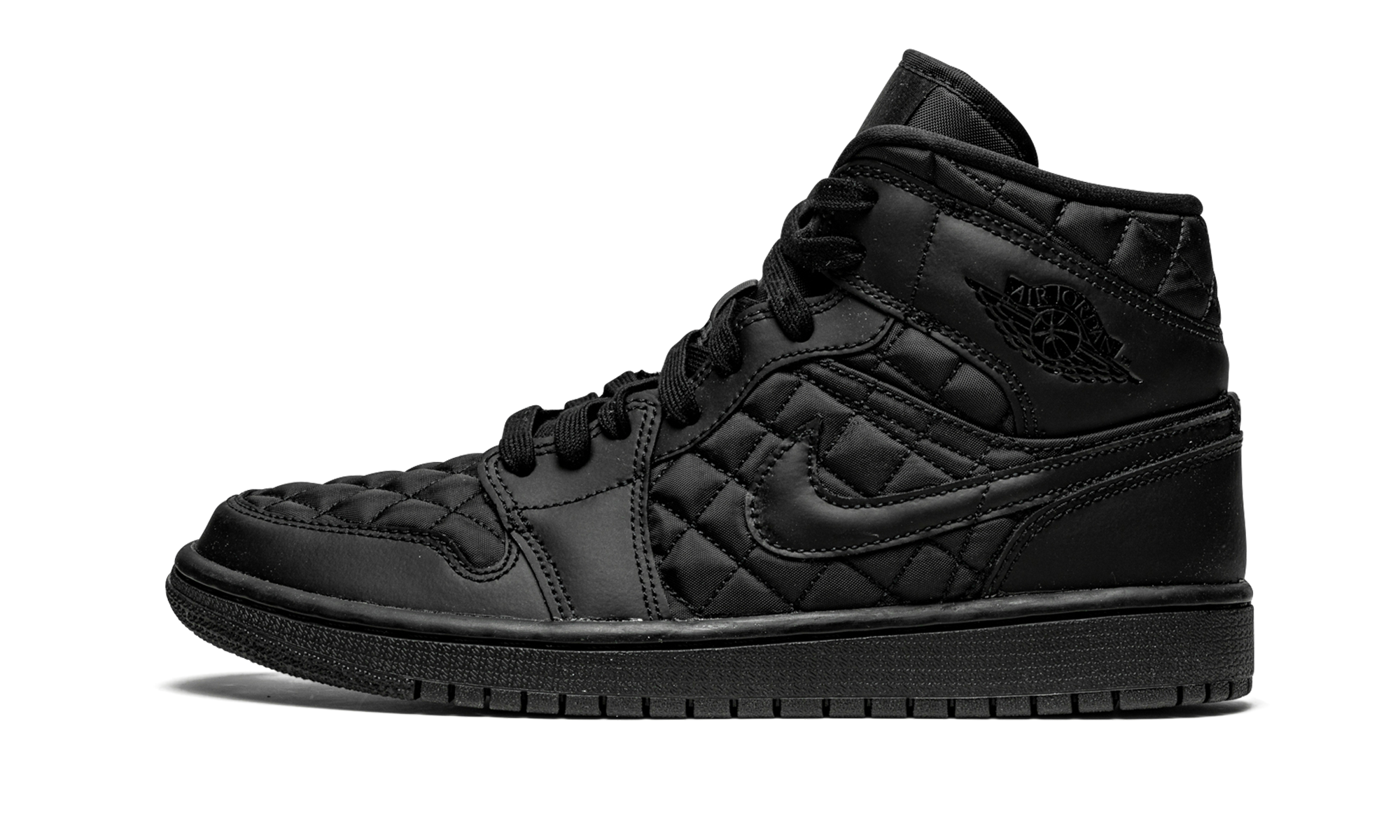 Air Jordan 1 Mid Quilted Wmns "black" - 1