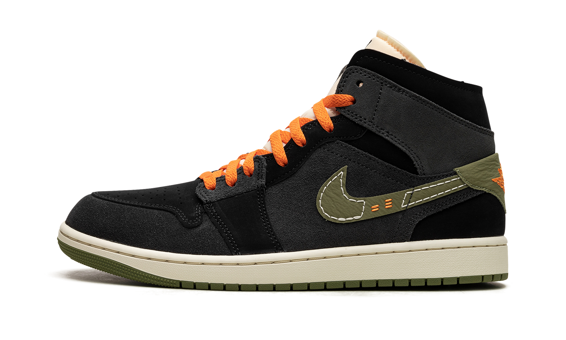 Air Jordan 1 Mid Se Craft "anthracite Light Olive" - 1
