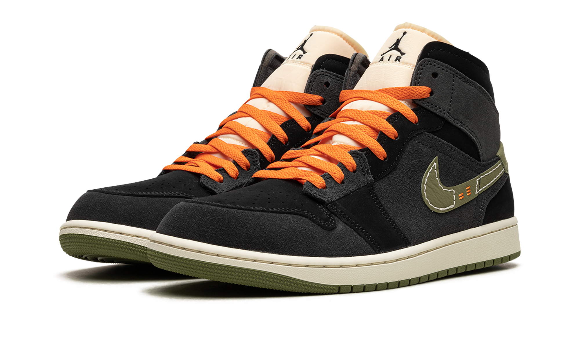 Air Jordan 1 Mid Se Craft "anthracite Light Olive" - 2
