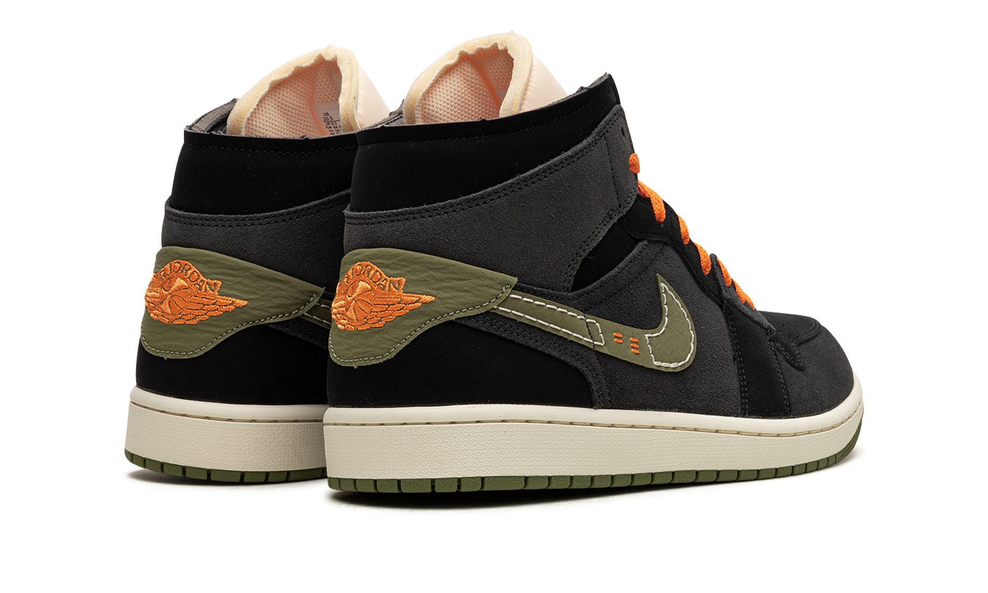 Air Jordan 1 Mid Se Craft "anthracite Light Olive" - 3