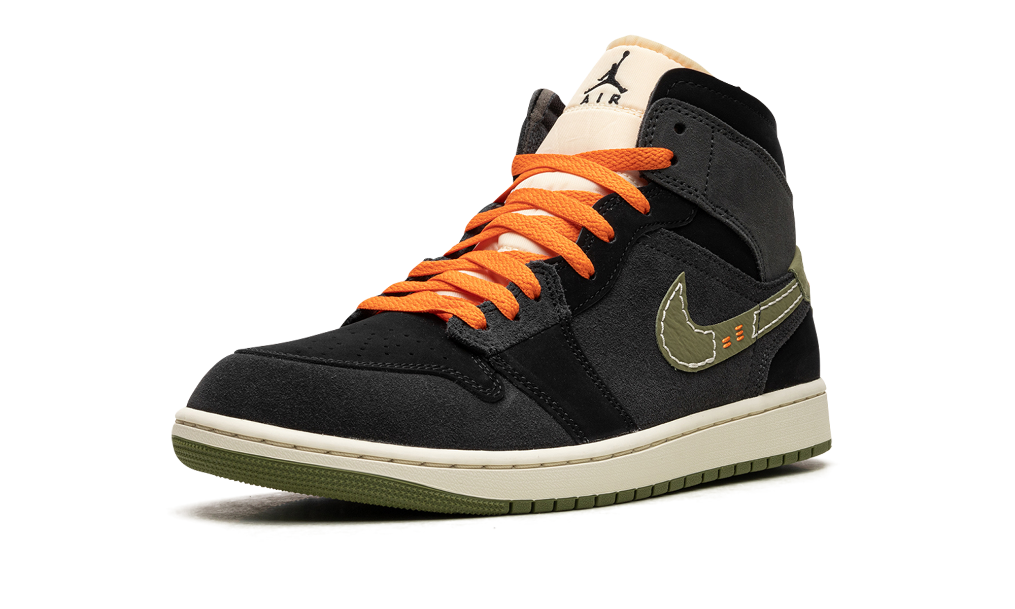 Air Jordan 1 Mid Se Craft "anthracite Light Olive" - 4