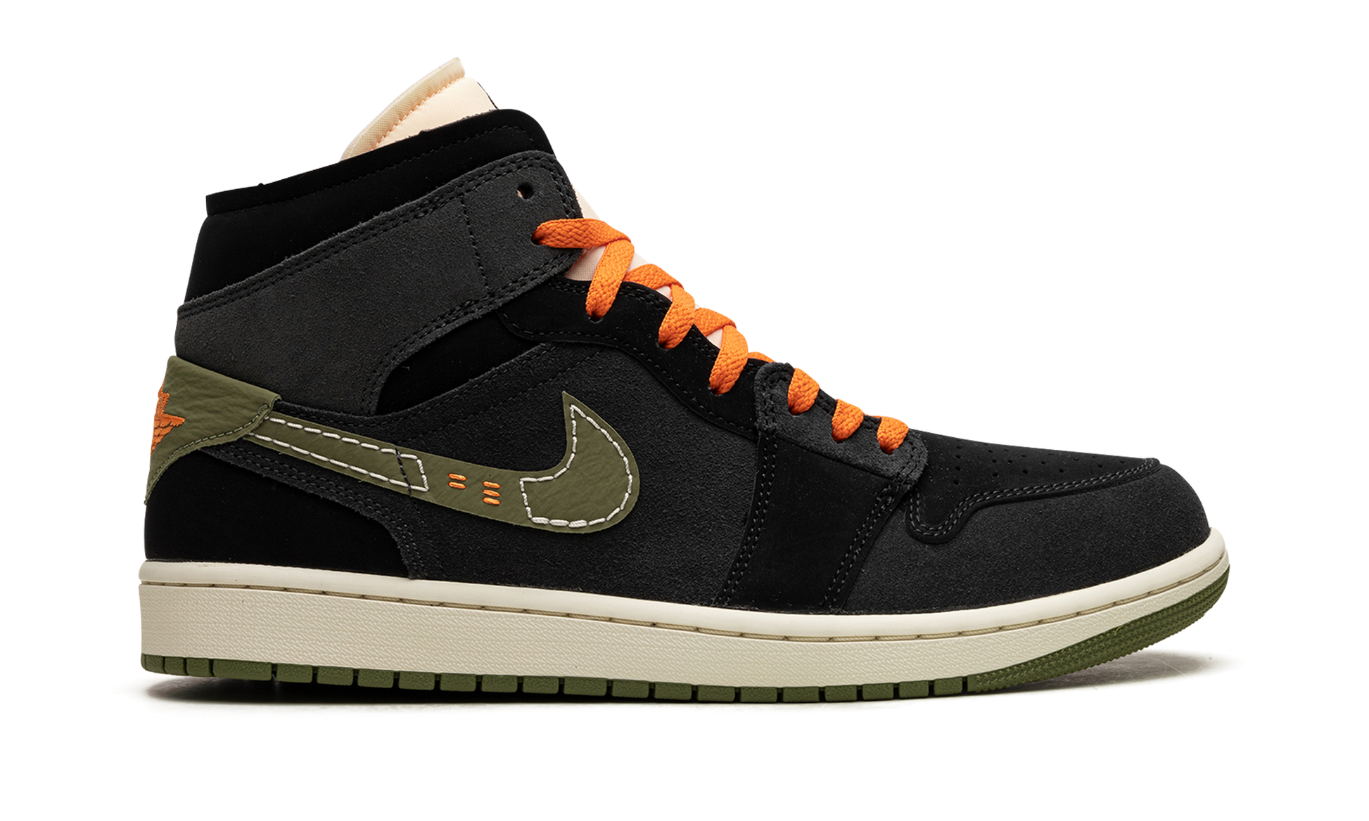 Air Jordan 1 Mid Se Craft "anthracite Light Olive" - 6