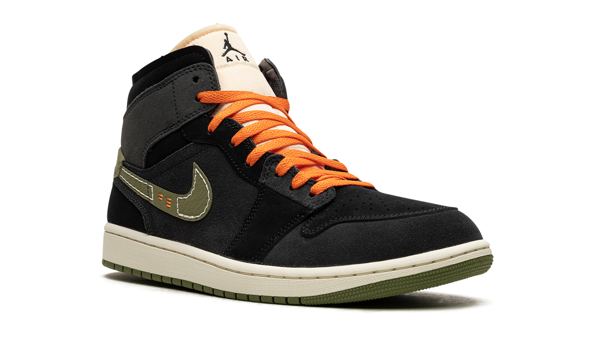 Air Jordan 1 Mid Se Craft "anthracite Light Olive" - 7