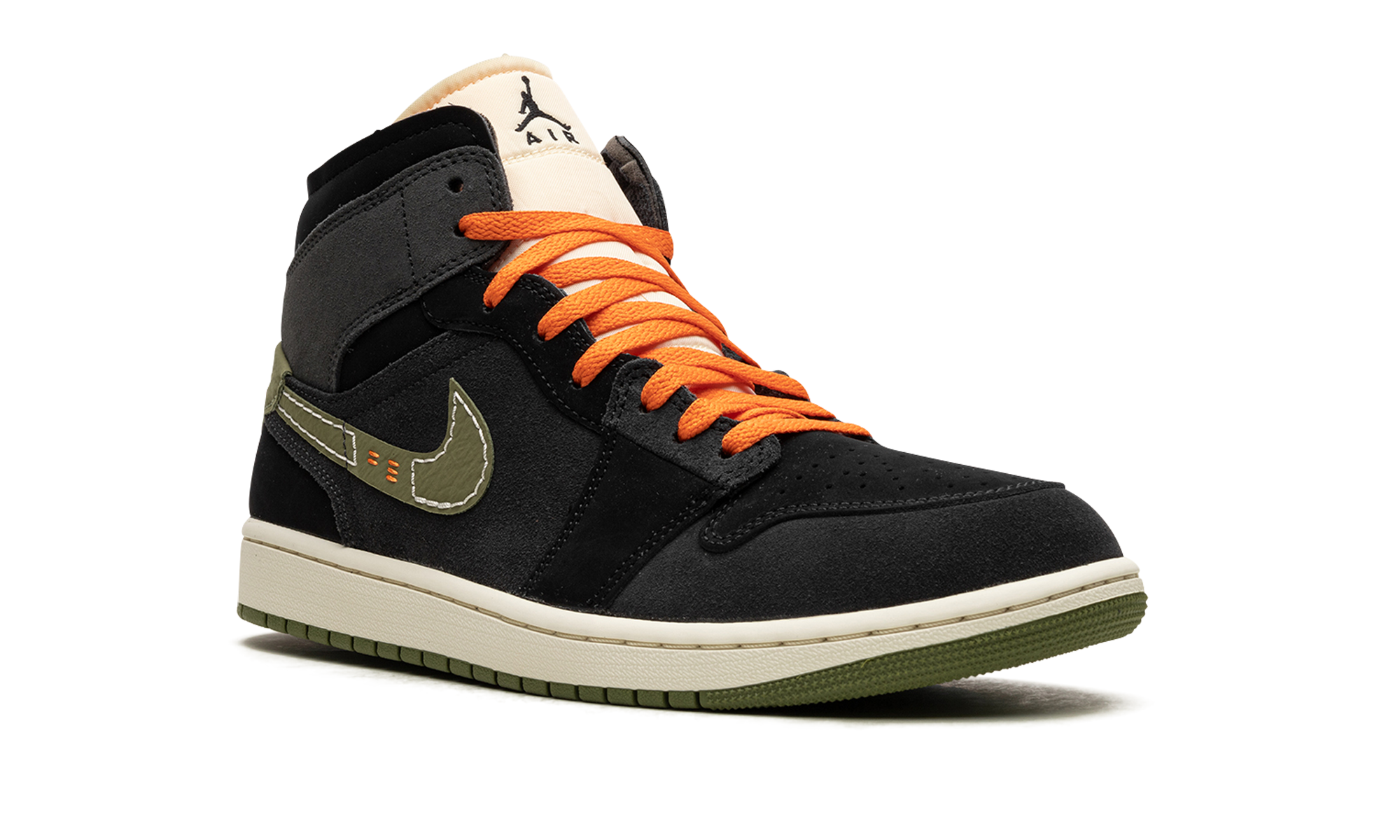 Air Jordan 1 Mid Se Craft "anthracite Light Olive" - 7