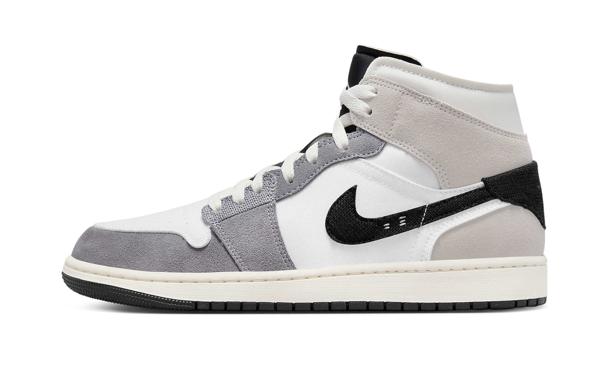 Air Jordan 1 Mid Se Craft "cement Grey" - 1