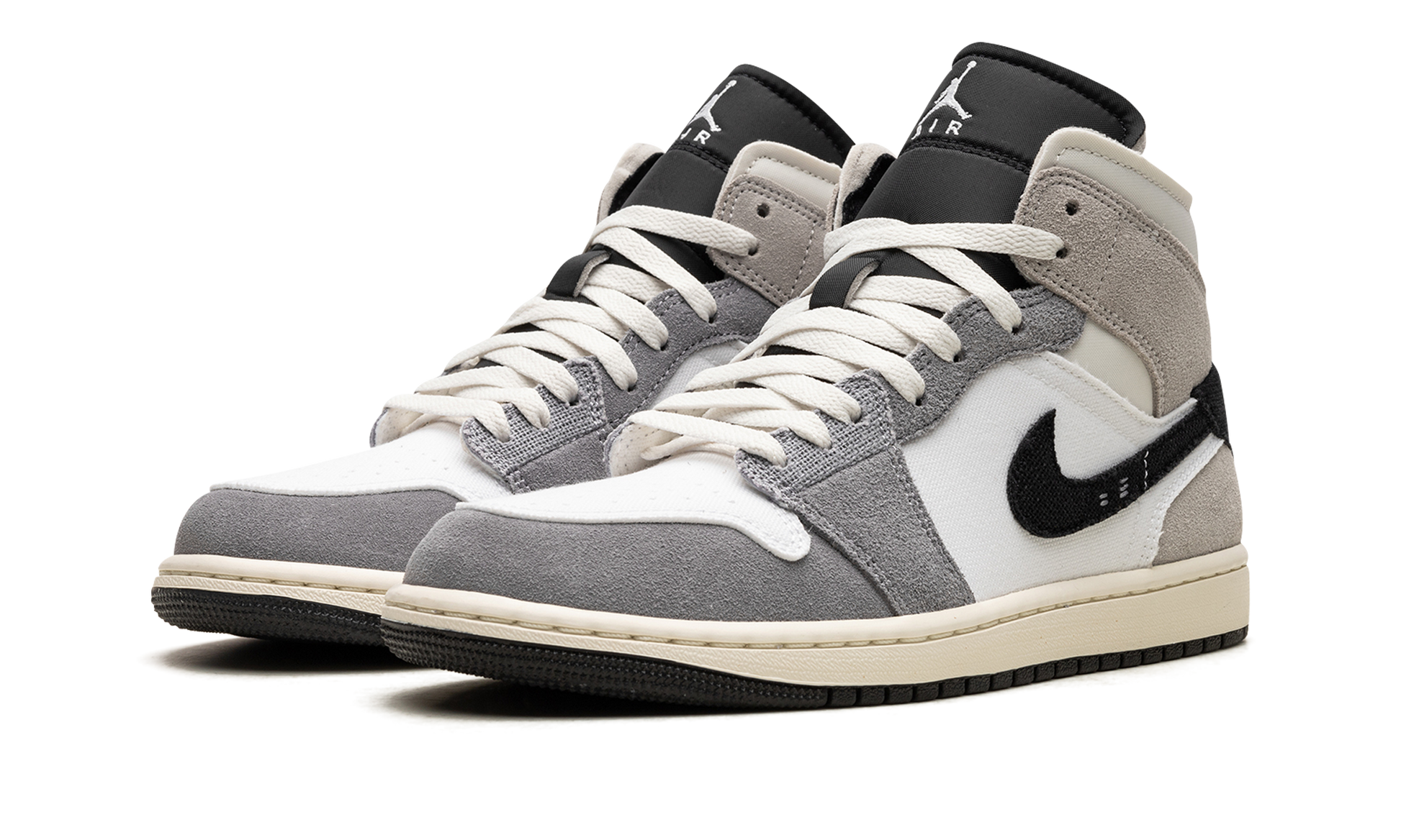 Air Jordan 1 Mid Se Craft "cement Grey" - 2