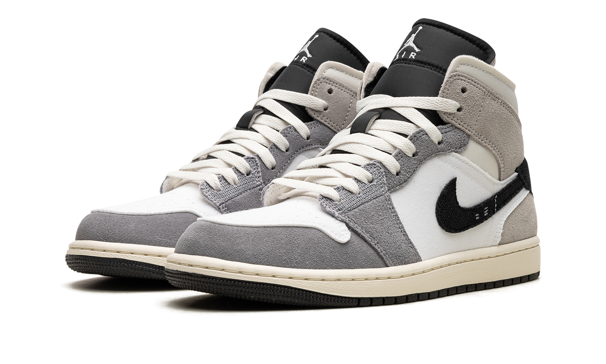 Air Jordan 1 Mid Se Craft "cement Grey" - 2