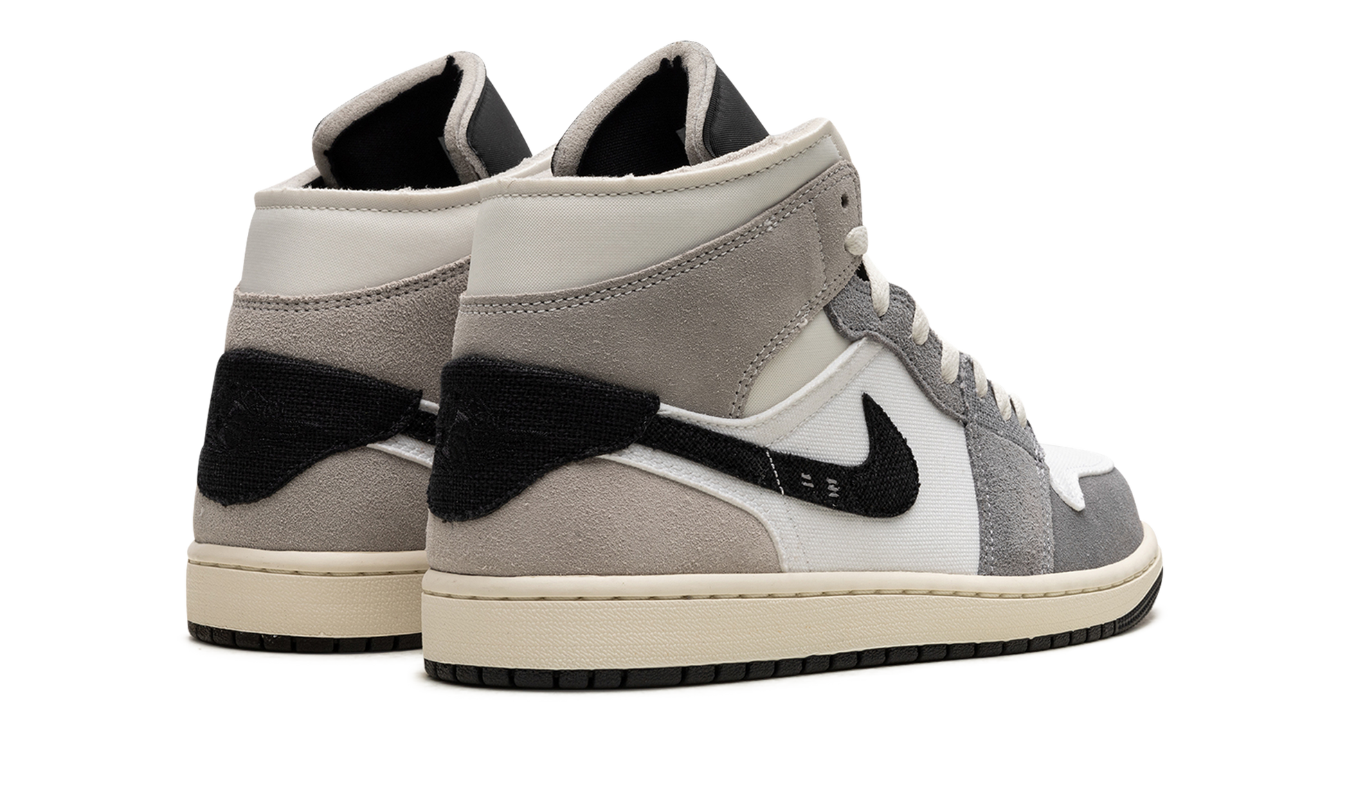 Air Jordan 1 Mid Se Craft "cement Grey" - 3