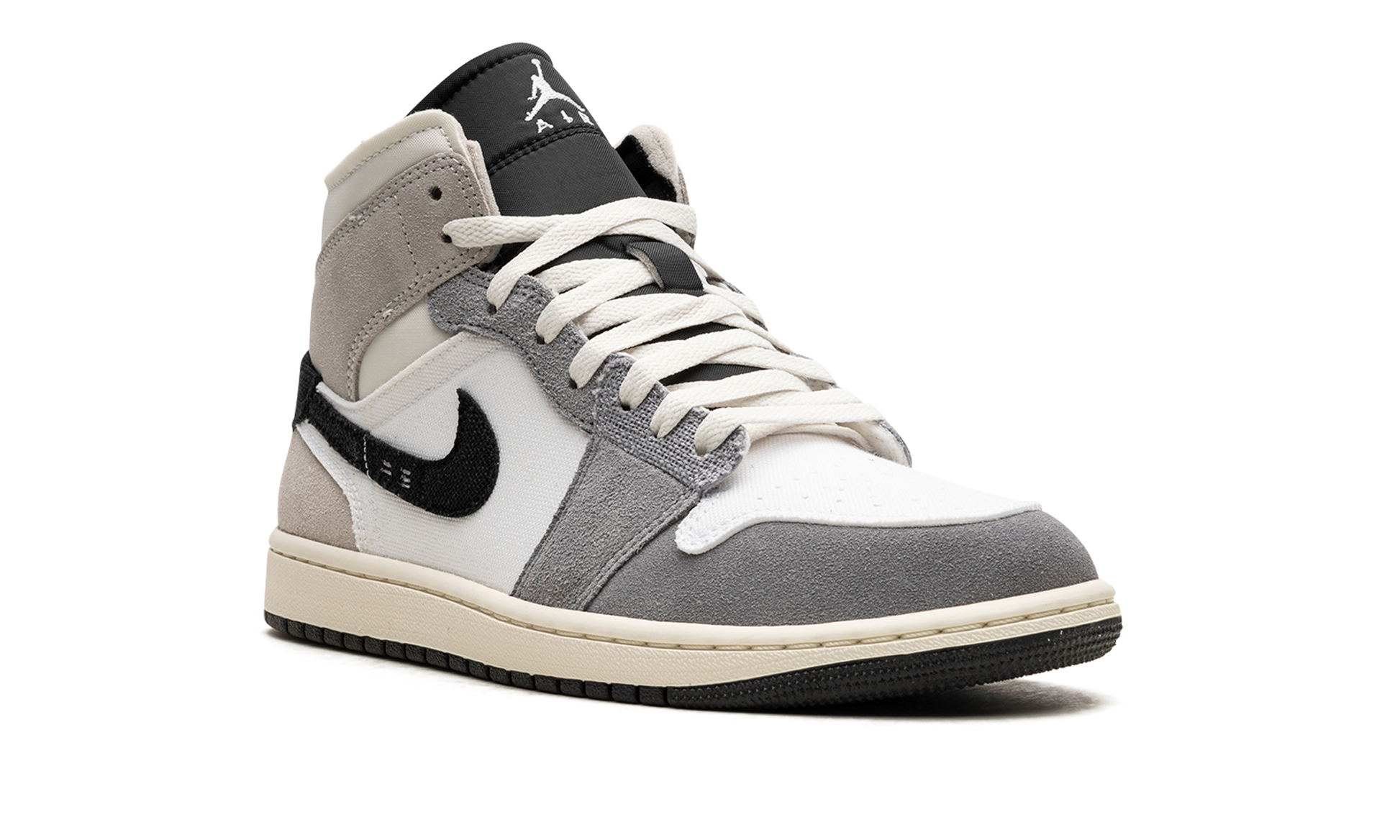 Air Jordan 1 Mid Se Craft "cement Grey" - 7