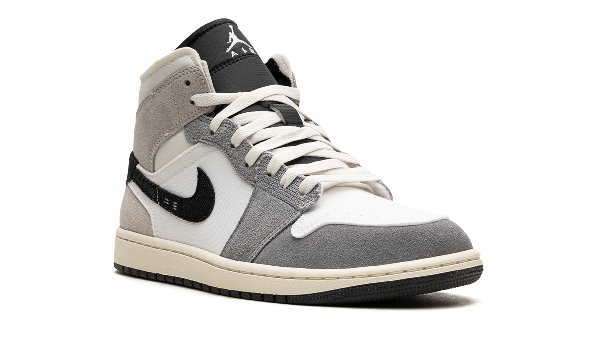 Air Jordan 1 Mid Se Craft "cement Grey" - 7