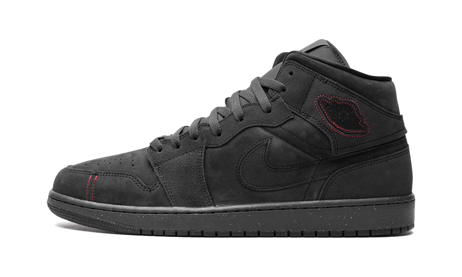 Air Jordan 1 Mid Se Craft "dark Smoke Red" - 1