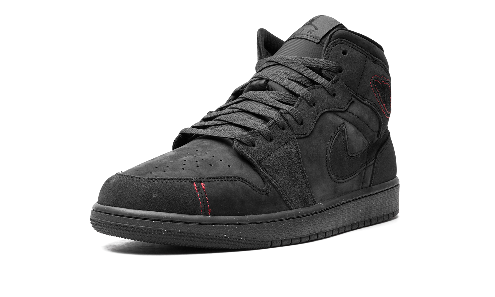 Air Jordan 1 Mid Se Craft "dark Smoke Red" - 4