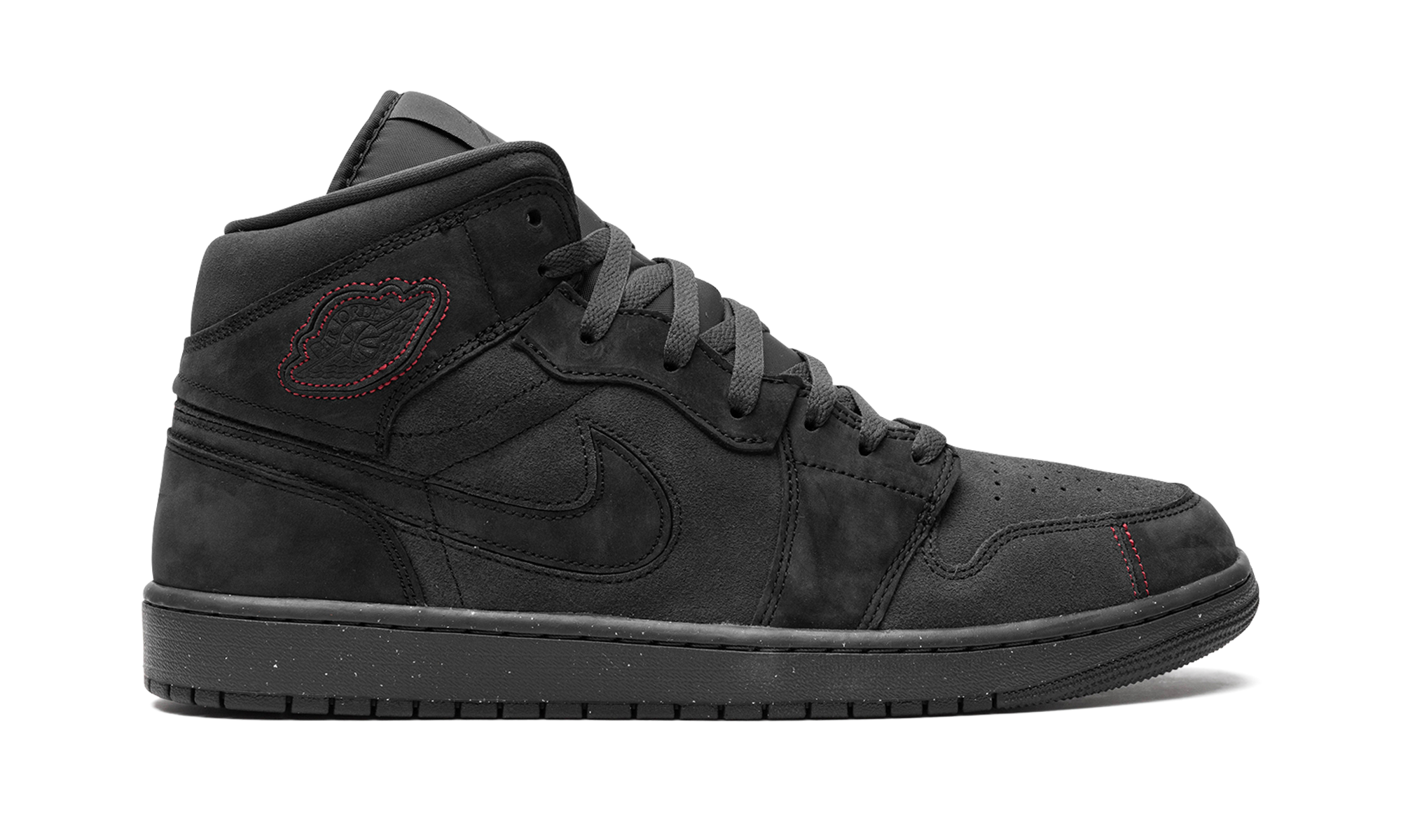 Air Jordan 1 Mid Se Craft "dark Smoke Red" - 6