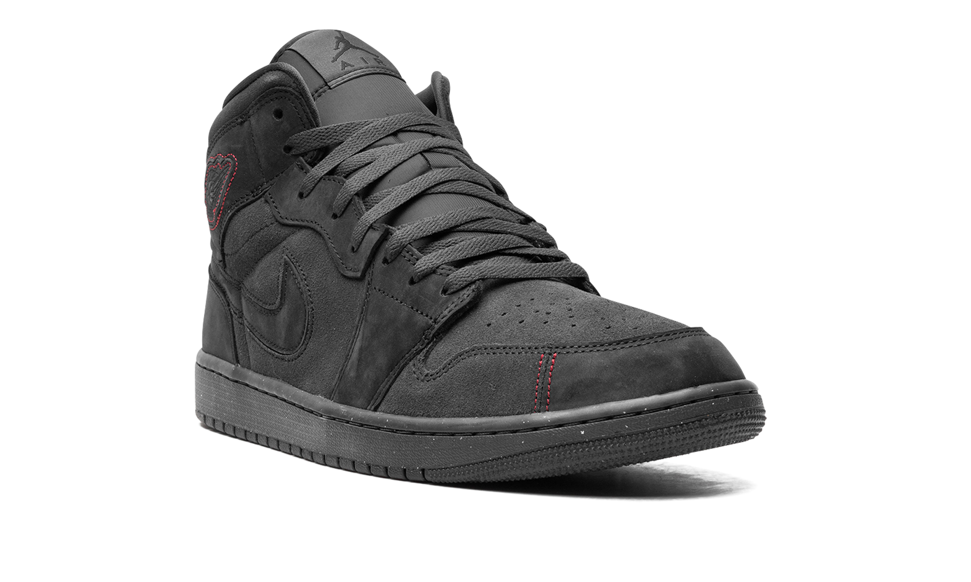 Air Jordan 1 Mid Se Craft "dark Smoke Red" - 7