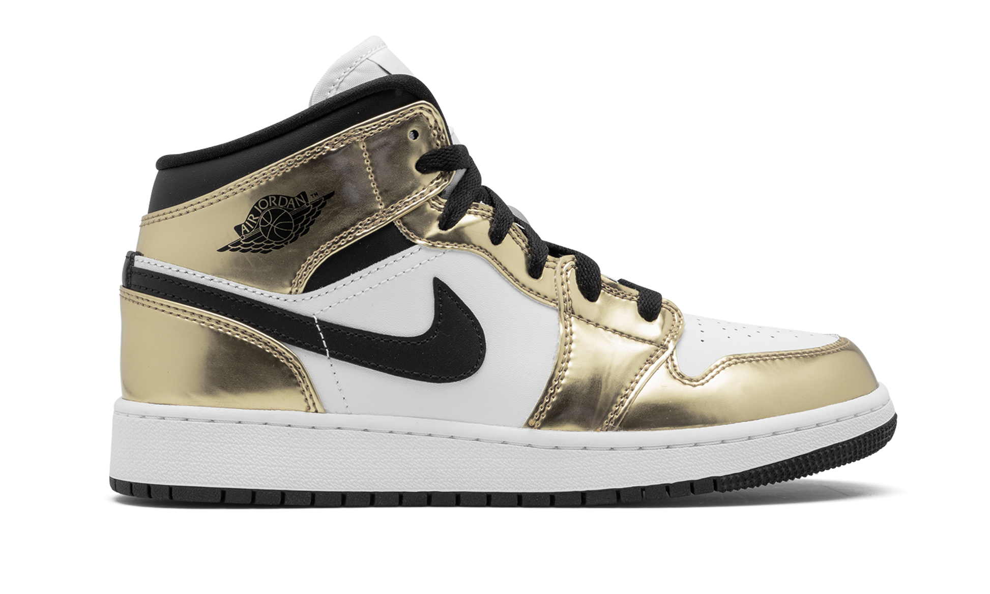 Air Jordan 1 Mid Se Gs "metallic Gold" - 6