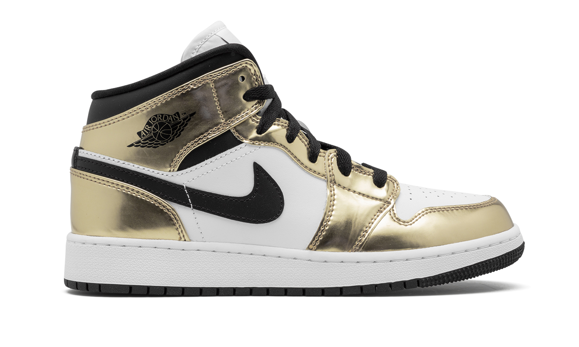 Air Jordan 1 Mid Se Gs "metallic Gold" - 6