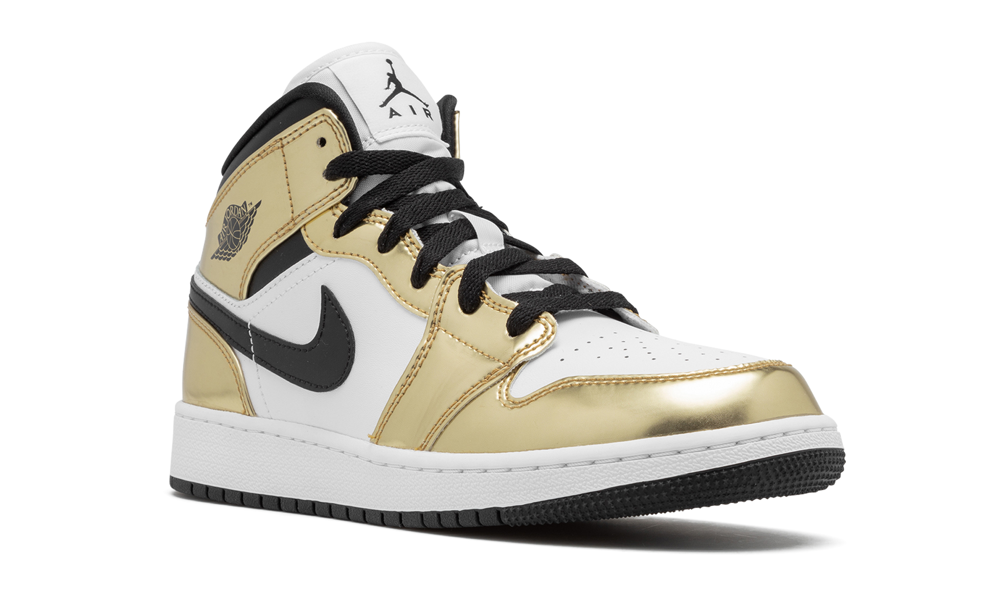 Air Jordan 1 Mid Se Gs "metallic Gold" - 7